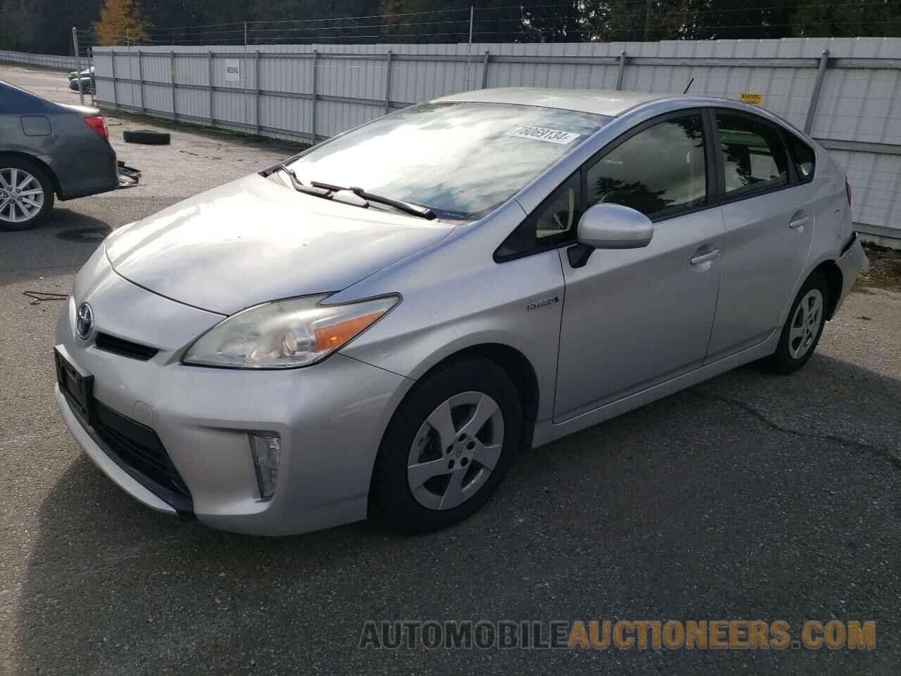 JTDKN3DU4C1509080 TOYOTA PRIUS 2012