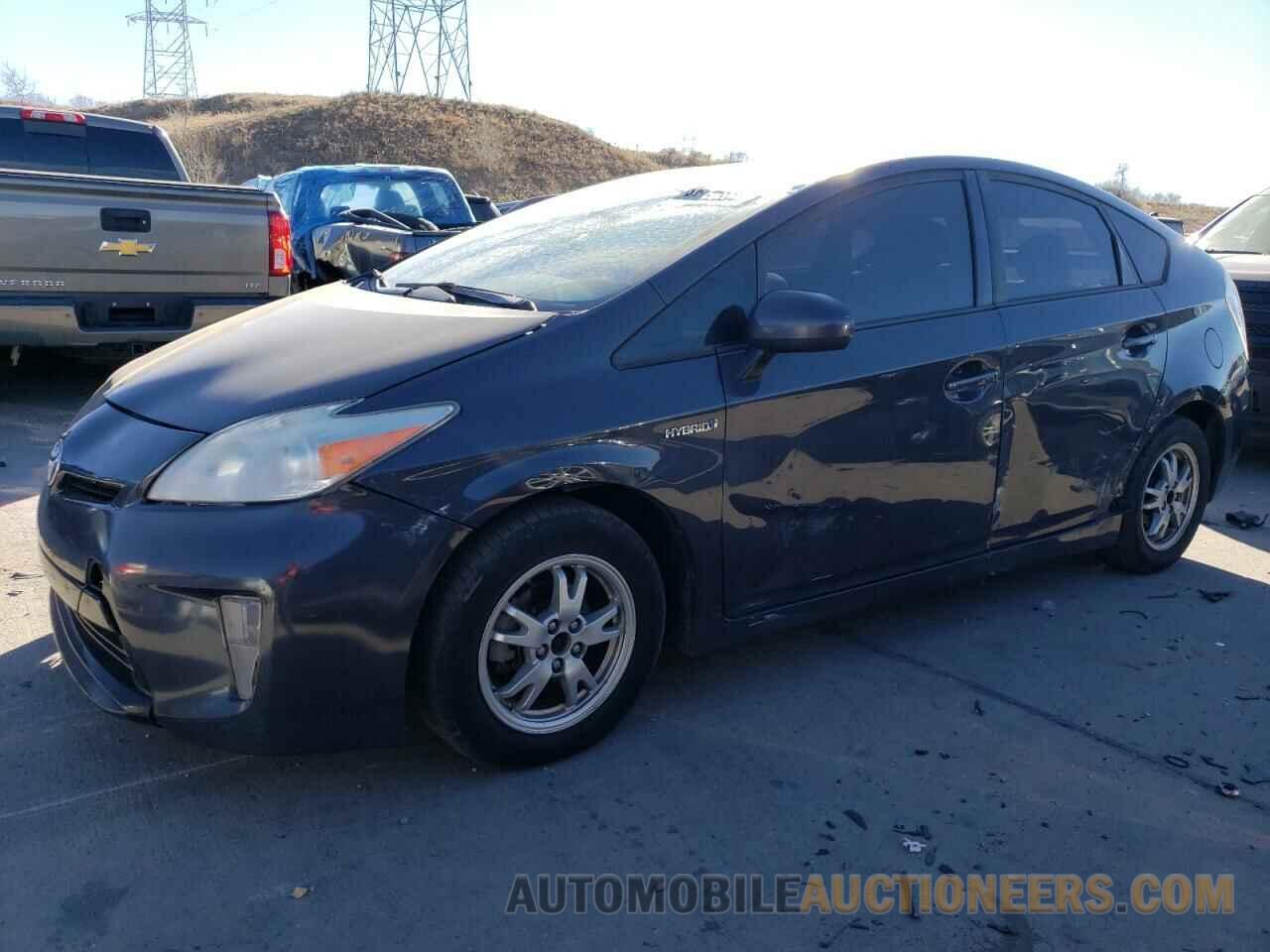 JTDKN3DU4C1517874 TOYOTA PRIUS 2012