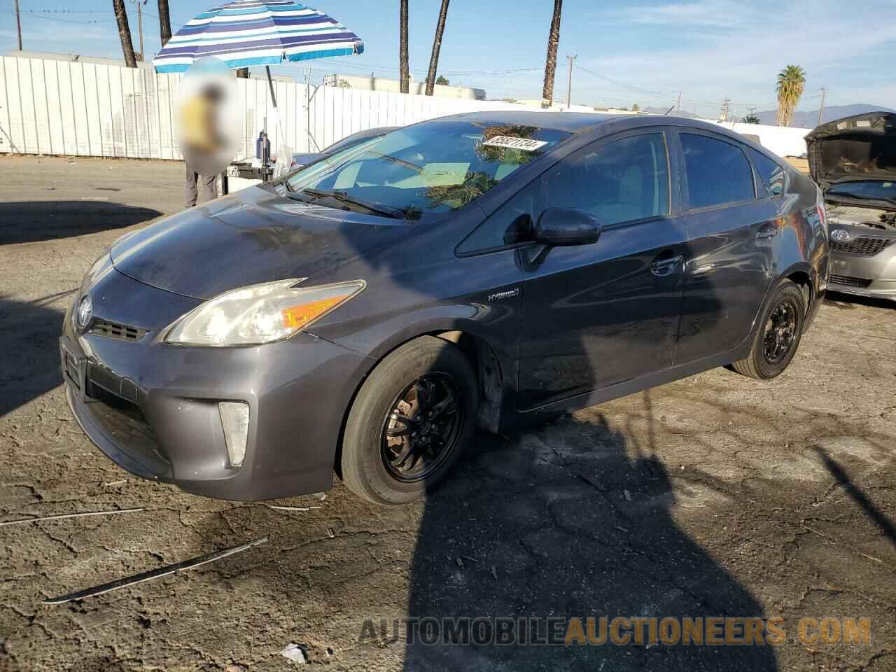 JTDKN3DU4C1523237 TOYOTA PRIUS 2012