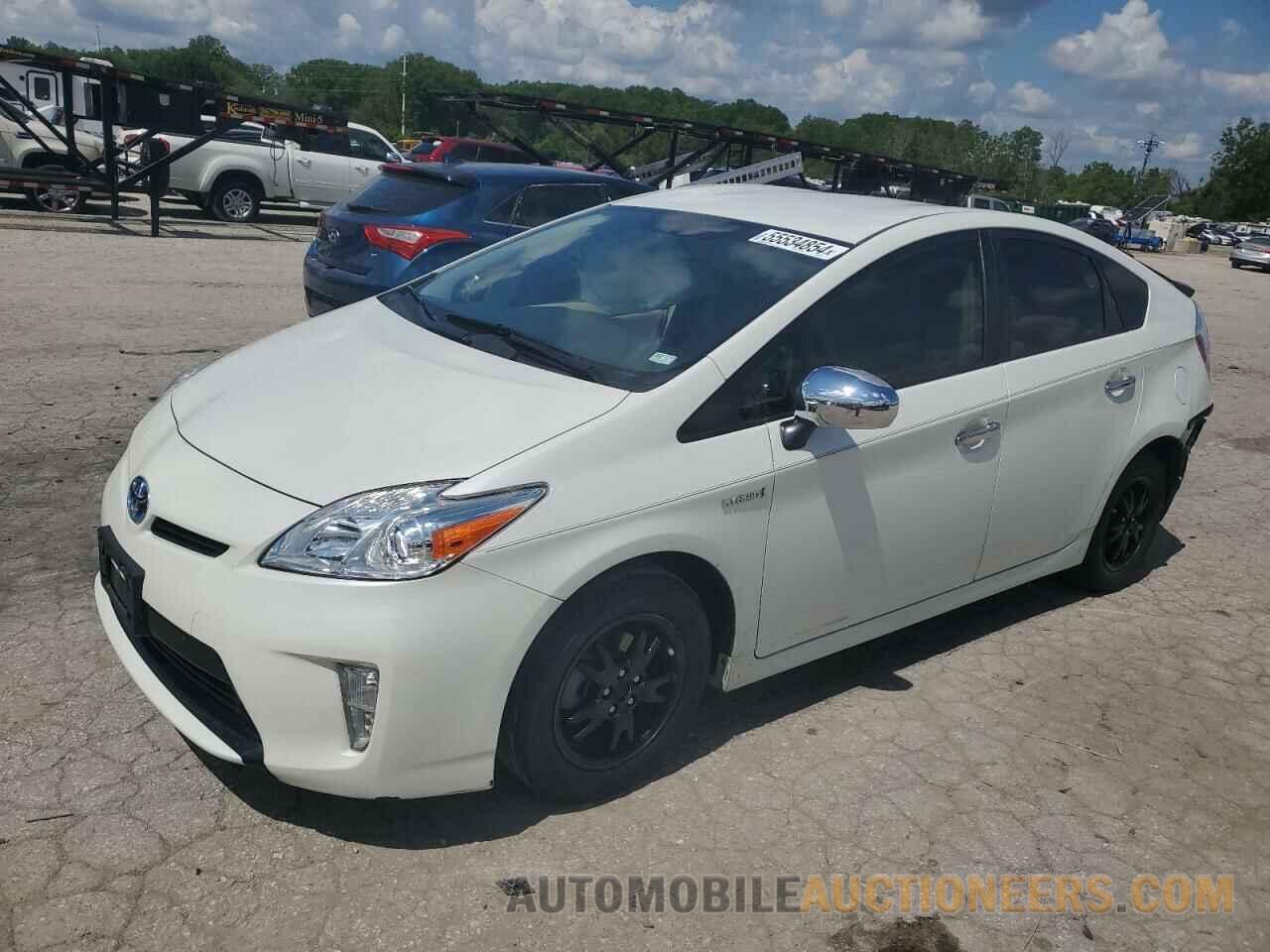 JTDKN3DU4C1580067 TOYOTA PRIUS 2012