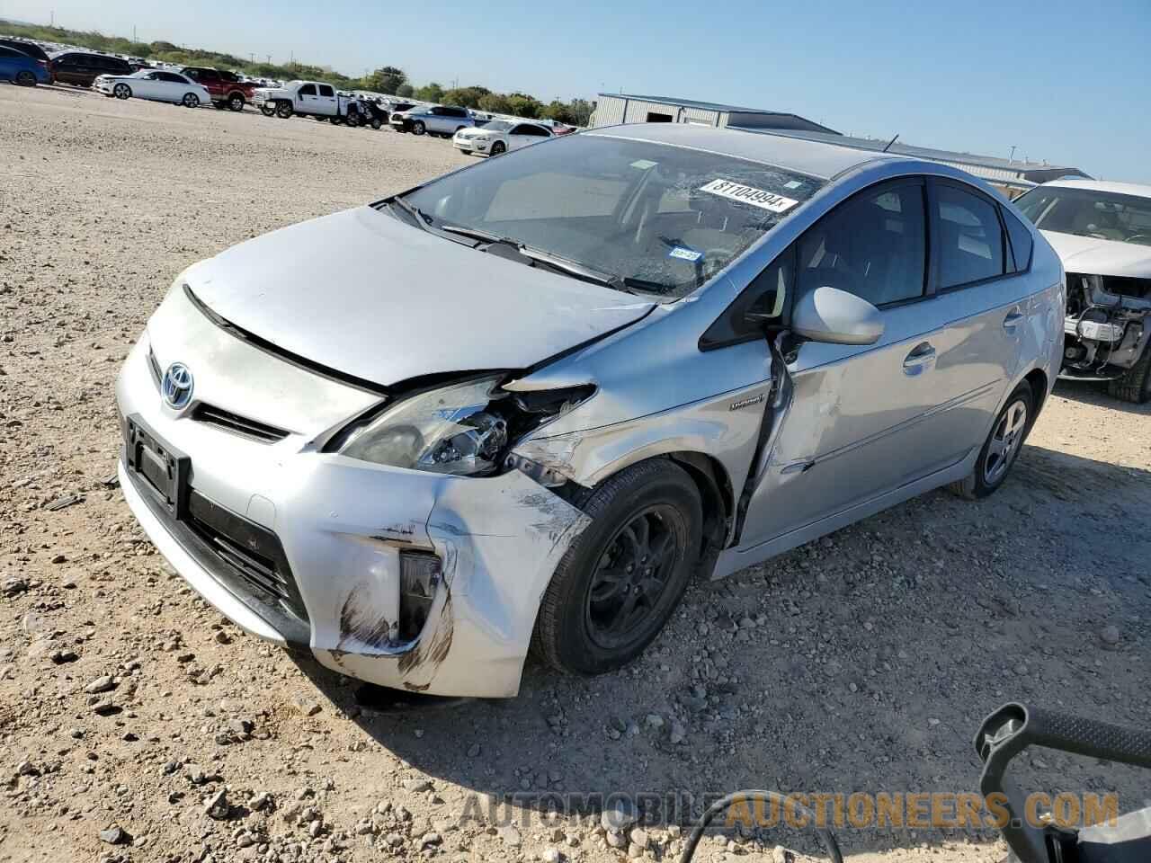 JTDKN3DU4C5389242 TOYOTA PRIUS 2012