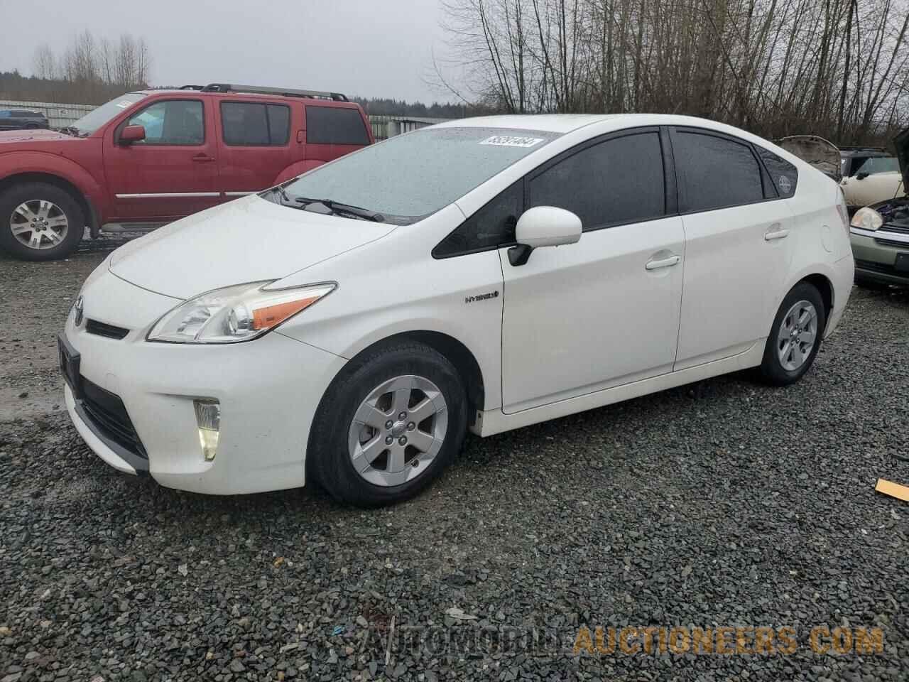 JTDKN3DU4C5440402 TOYOTA PRIUS 2012