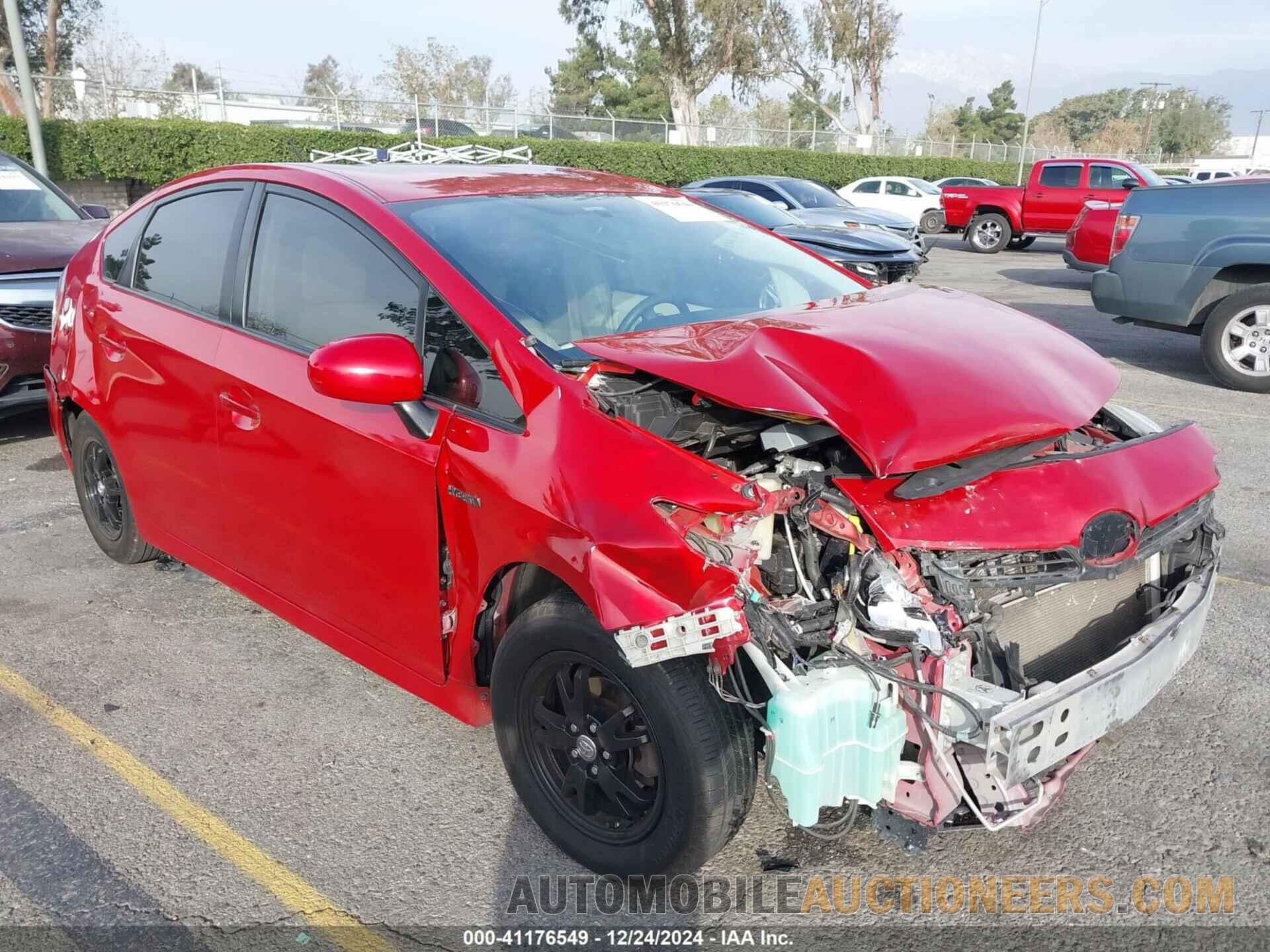 JTDKN3DU4D0337057 TOYOTA PRIUS 2013