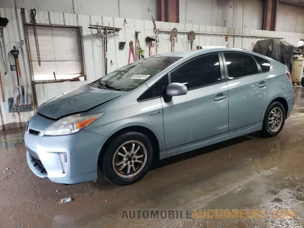 JTDKN3DU4D1680848 TOYOTA PRIUS 2013