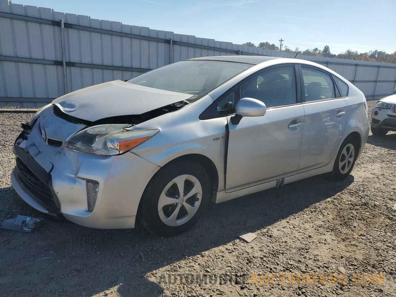 JTDKN3DU4D5548830 TOYOTA PRIUS 2013