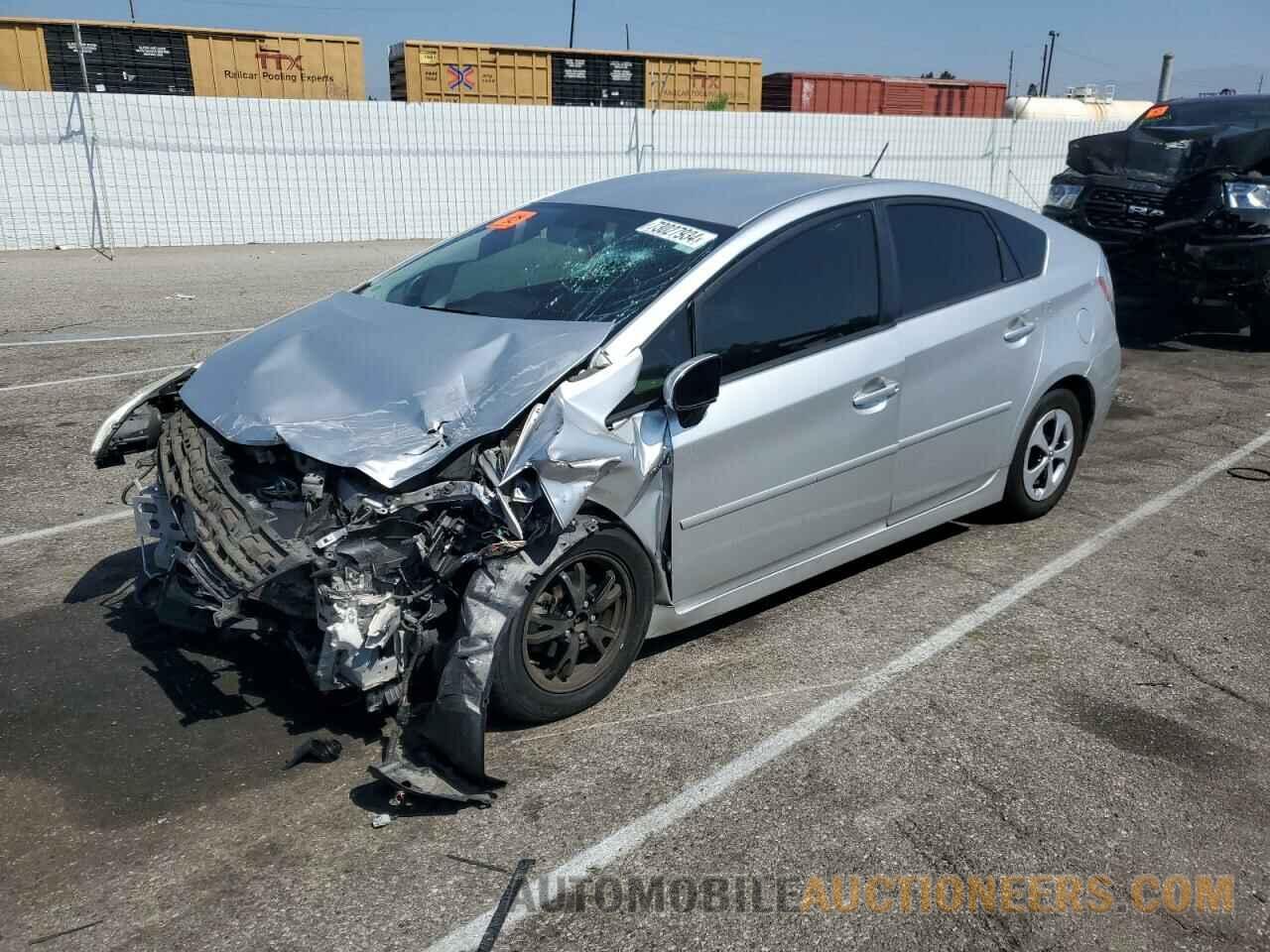 JTDKN3DU4D5655814 TOYOTA PRIUS 2013