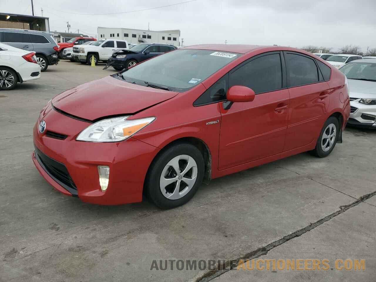 JTDKN3DU4D5703599 TOYOTA PRIUS 2013