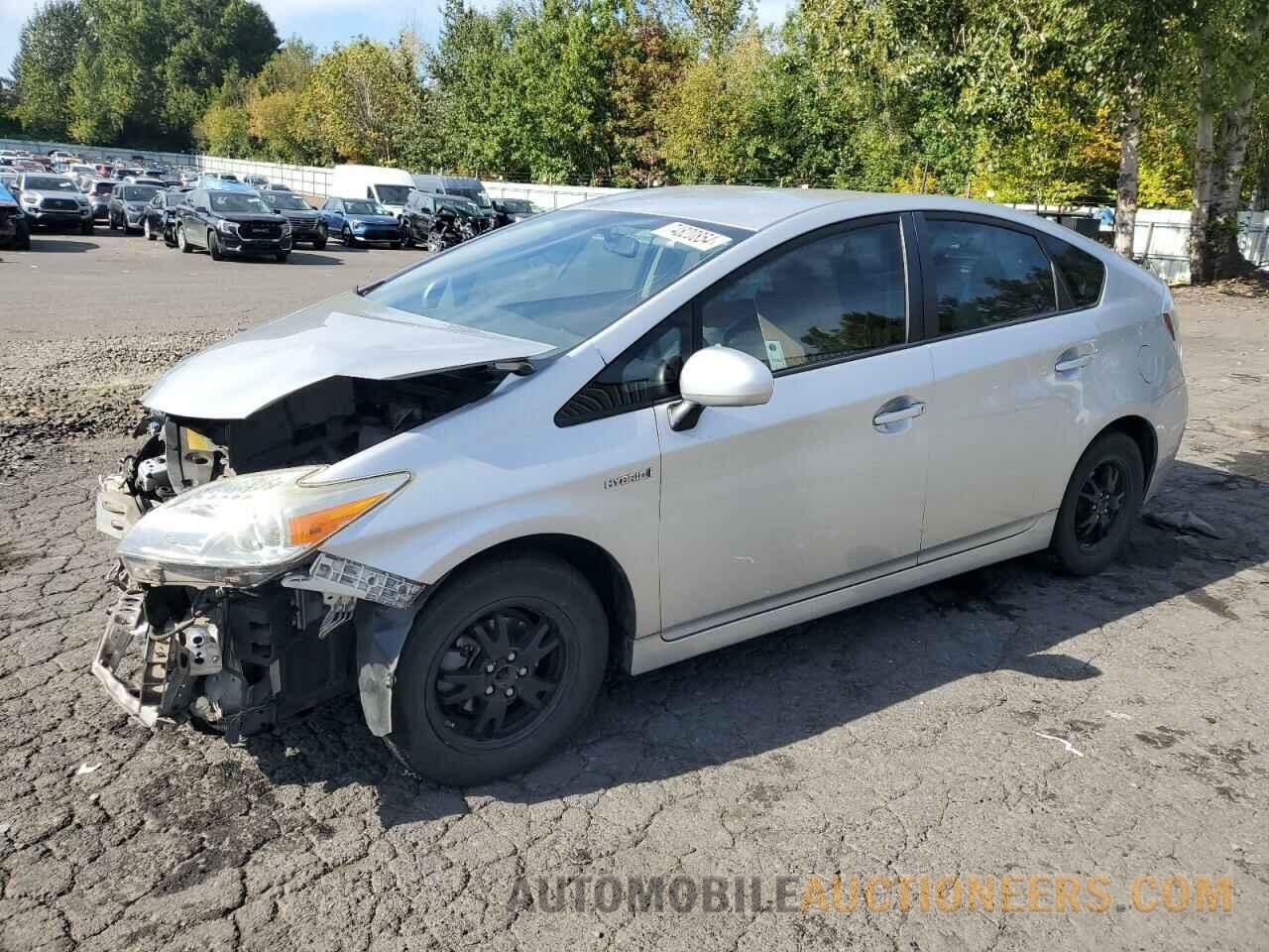 JTDKN3DU4E0364535 TOYOTA PRIUS 2014