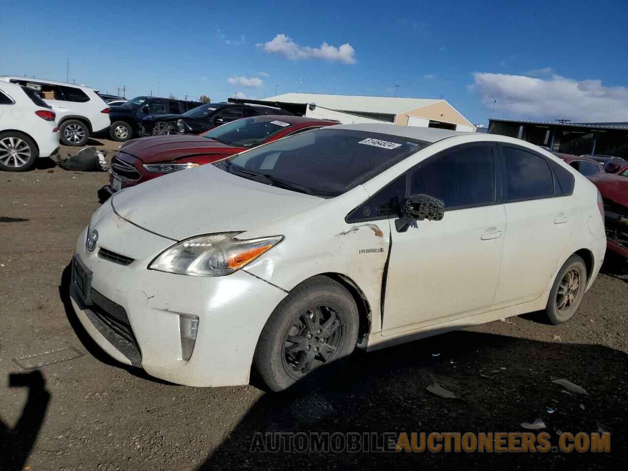 JTDKN3DU4E1821984 TOYOTA PRIUS 2014