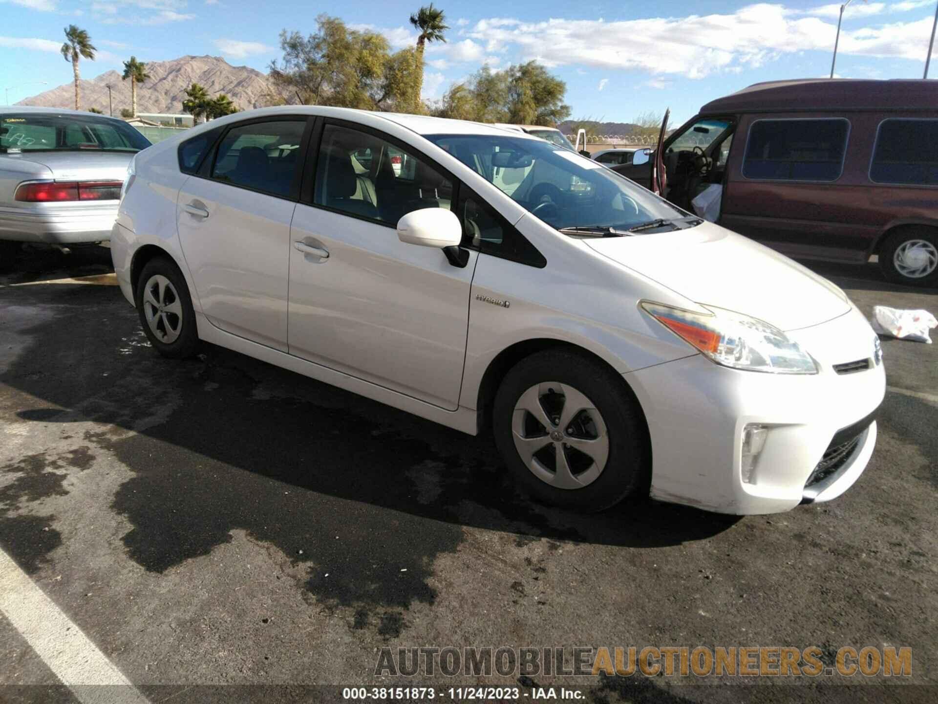 JTDKN3DU4F0396547 TOYOTA PRIUS 2015