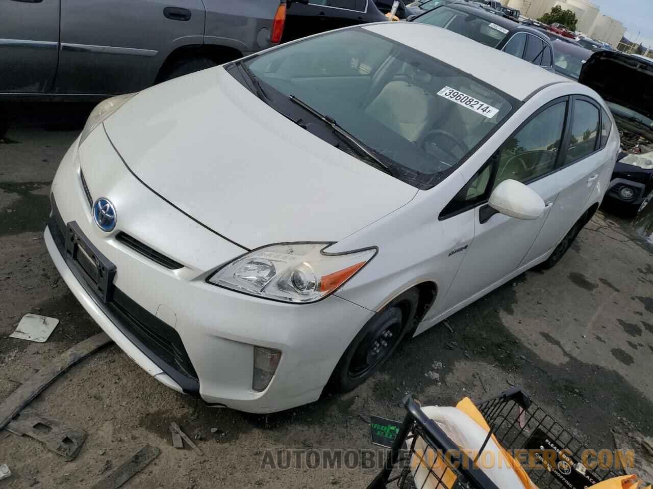 JTDKN3DU4F0396743 TOYOTA PRIUS 2015