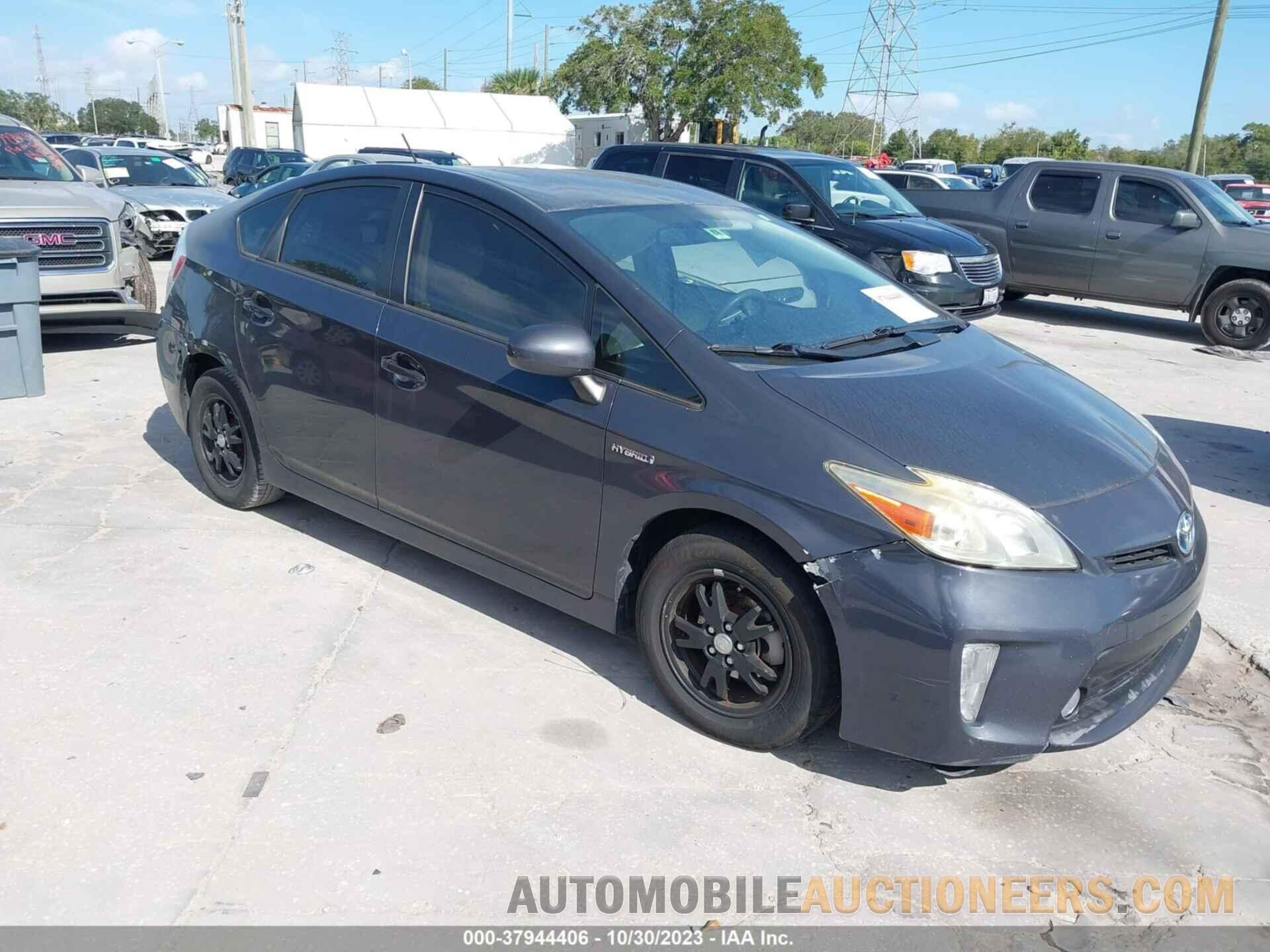 JTDKN3DU4F0398315 TOYOTA PRIUS 2015