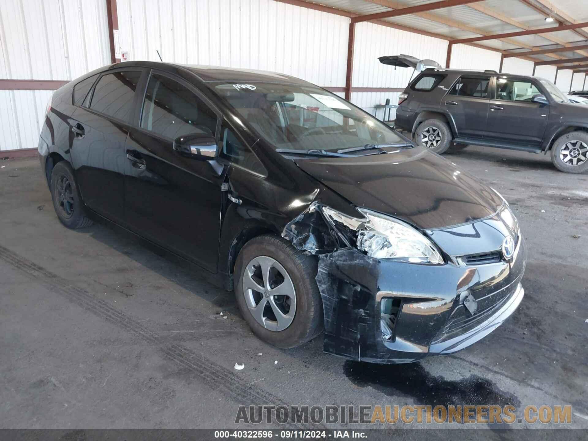 JTDKN3DU4F0398640 TOYOTA PRIUS 2015