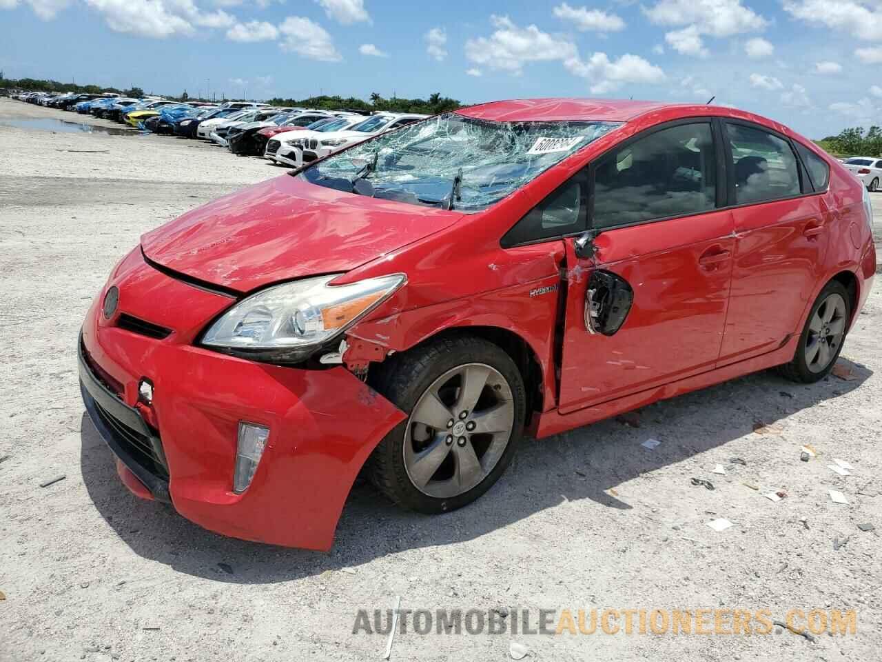 JTDKN3DU4F0400970 TOYOTA PRIUS 2015