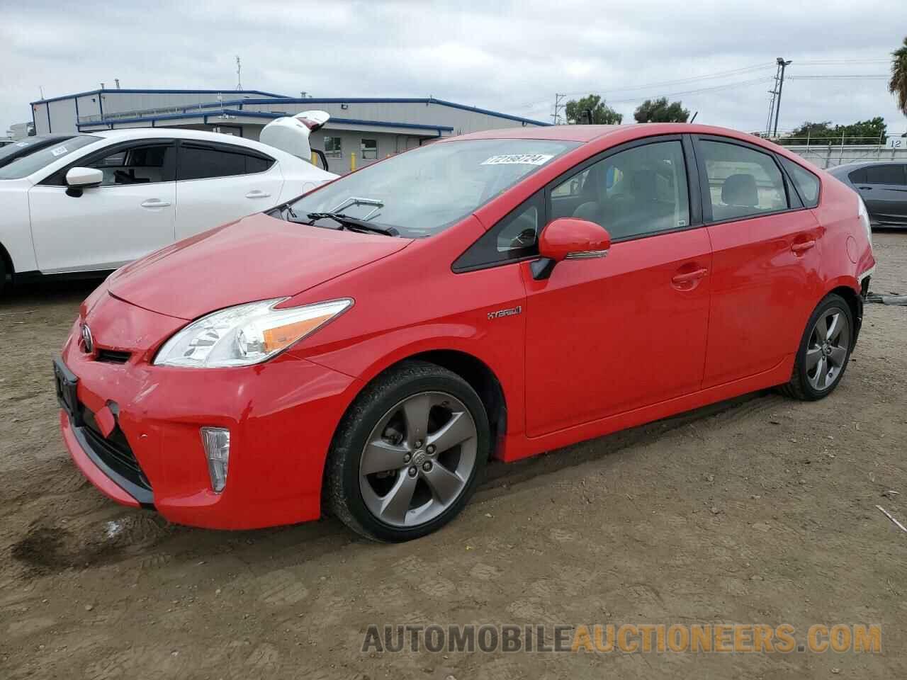 JTDKN3DU4F0401102 TOYOTA PRIUS 2015