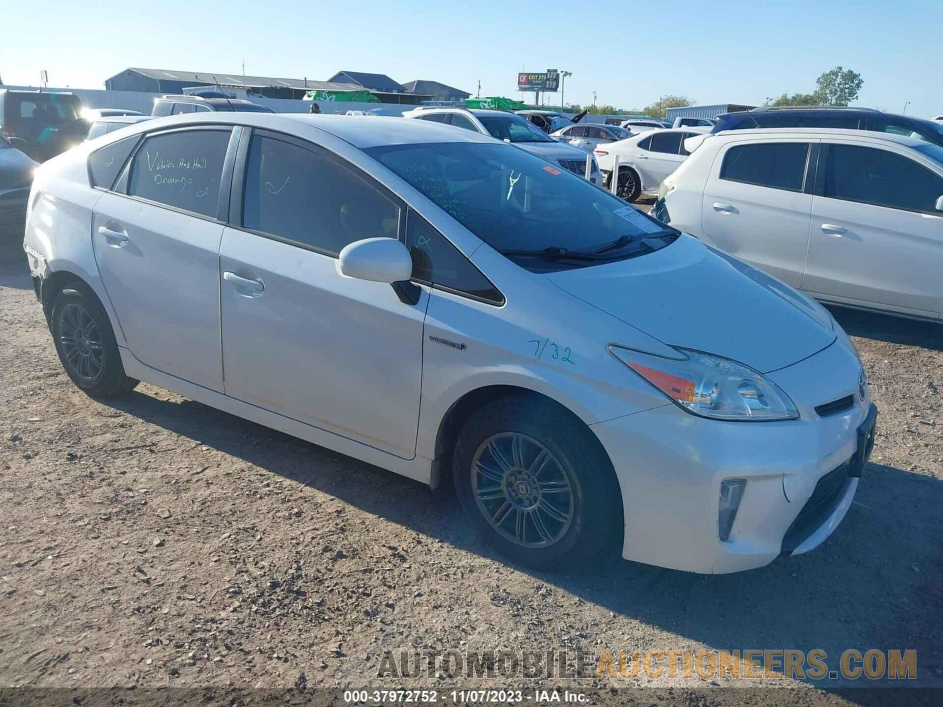 JTDKN3DU4F0406137 TOYOTA PRIUS 2015