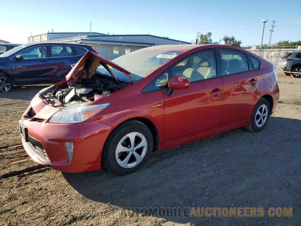 JTDKN3DU4F0422161 TOYOTA PRIUS 2015