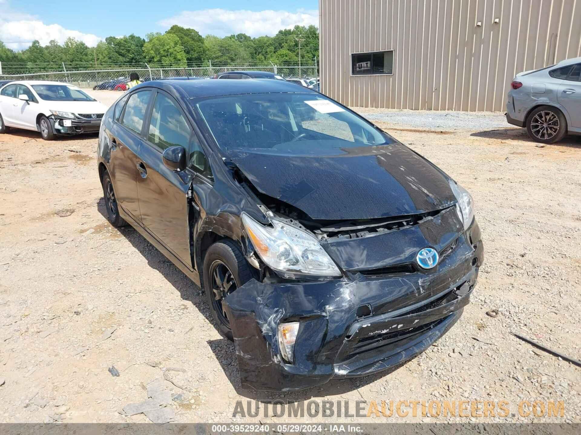 JTDKN3DU4F0425190 TOYOTA PRIUS 2015