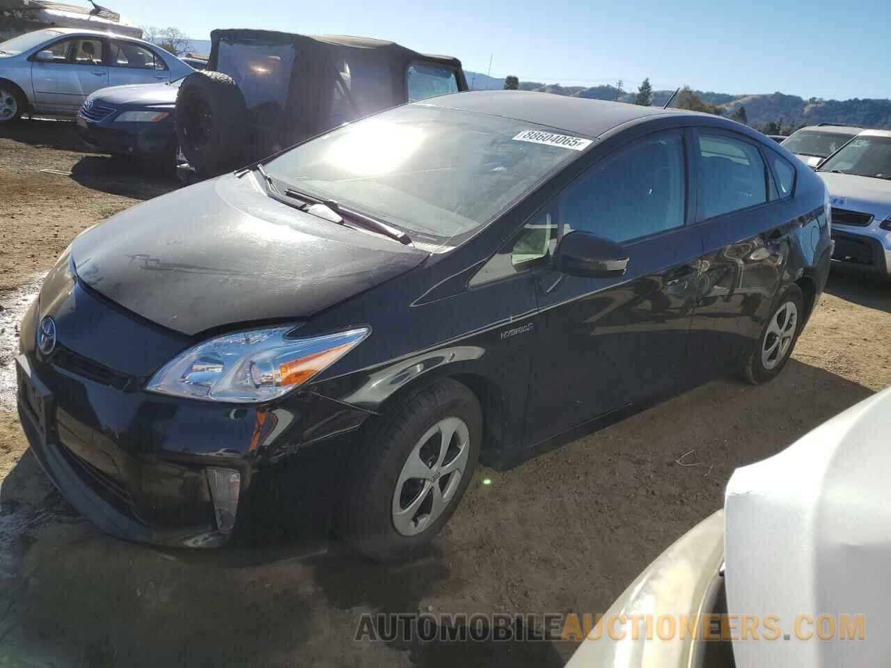 JTDKN3DU4F0429112 TOYOTA PRIUS 2015