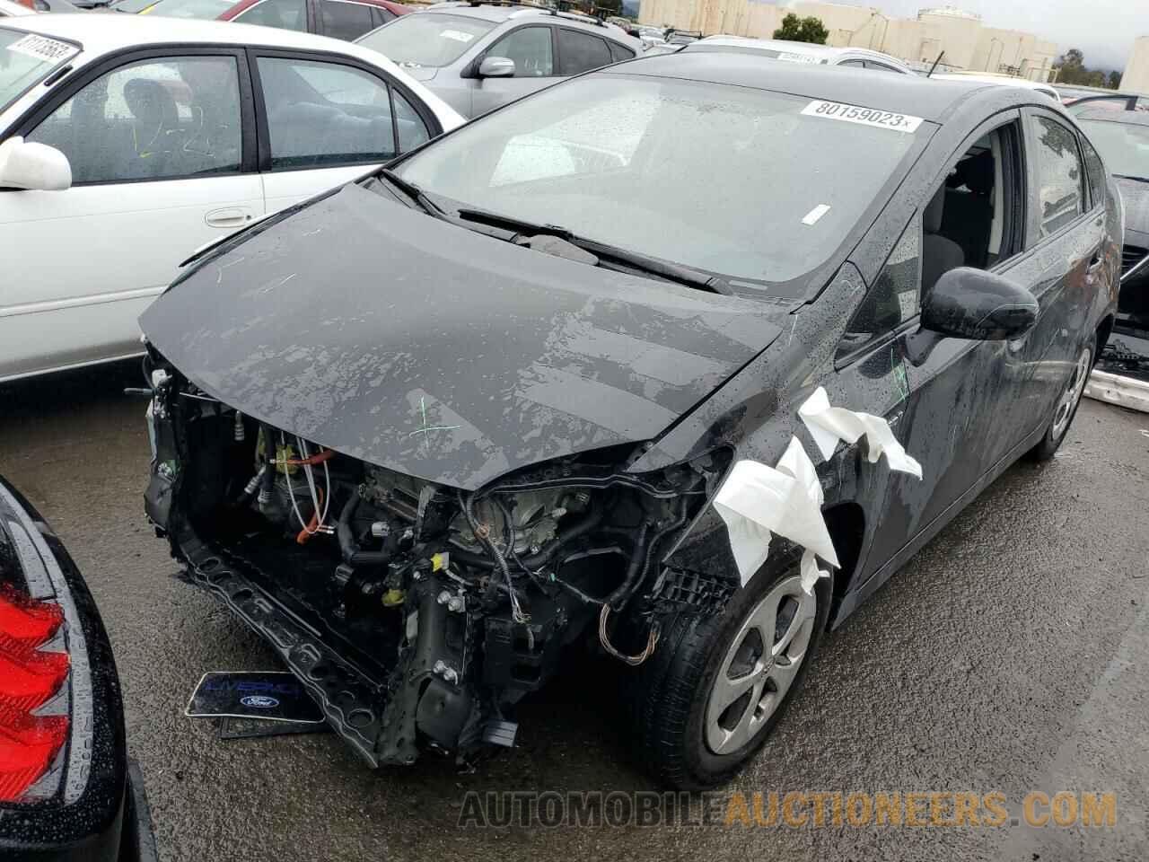 JTDKN3DU4F0431152 TOYOTA PRIUS 2015