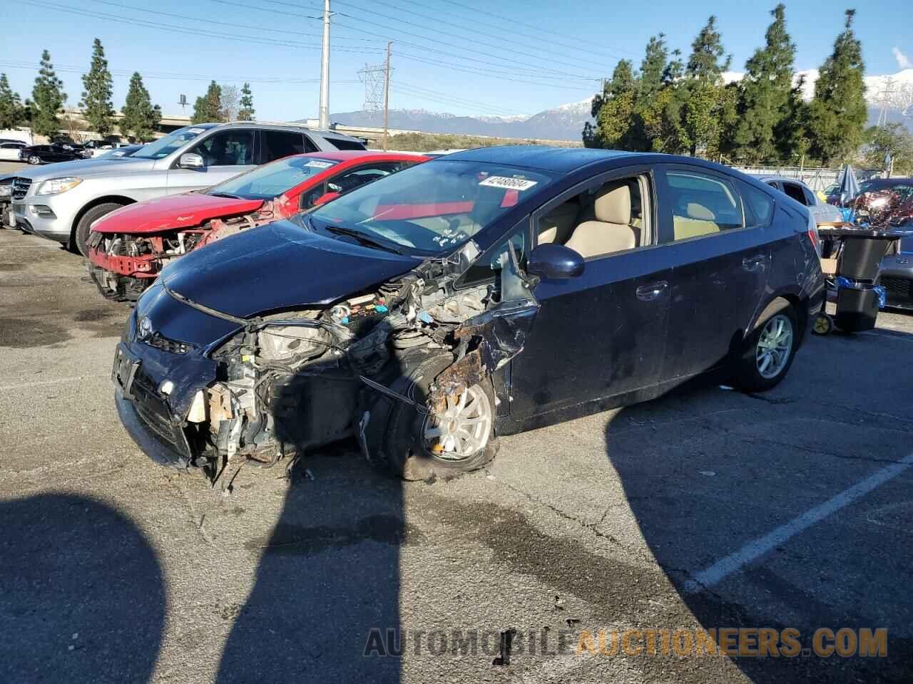 JTDKN3DU4F0431541 TOYOTA PRIUS 2015