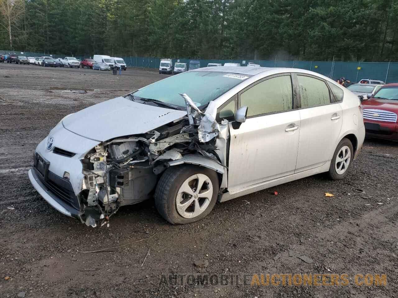 JTDKN3DU4F0432852 TOYOTA PRIUS 2015