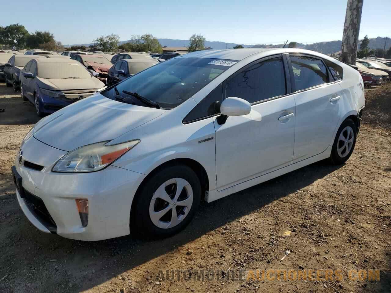 JTDKN3DU4F0439168 TOYOTA PRIUS 2015