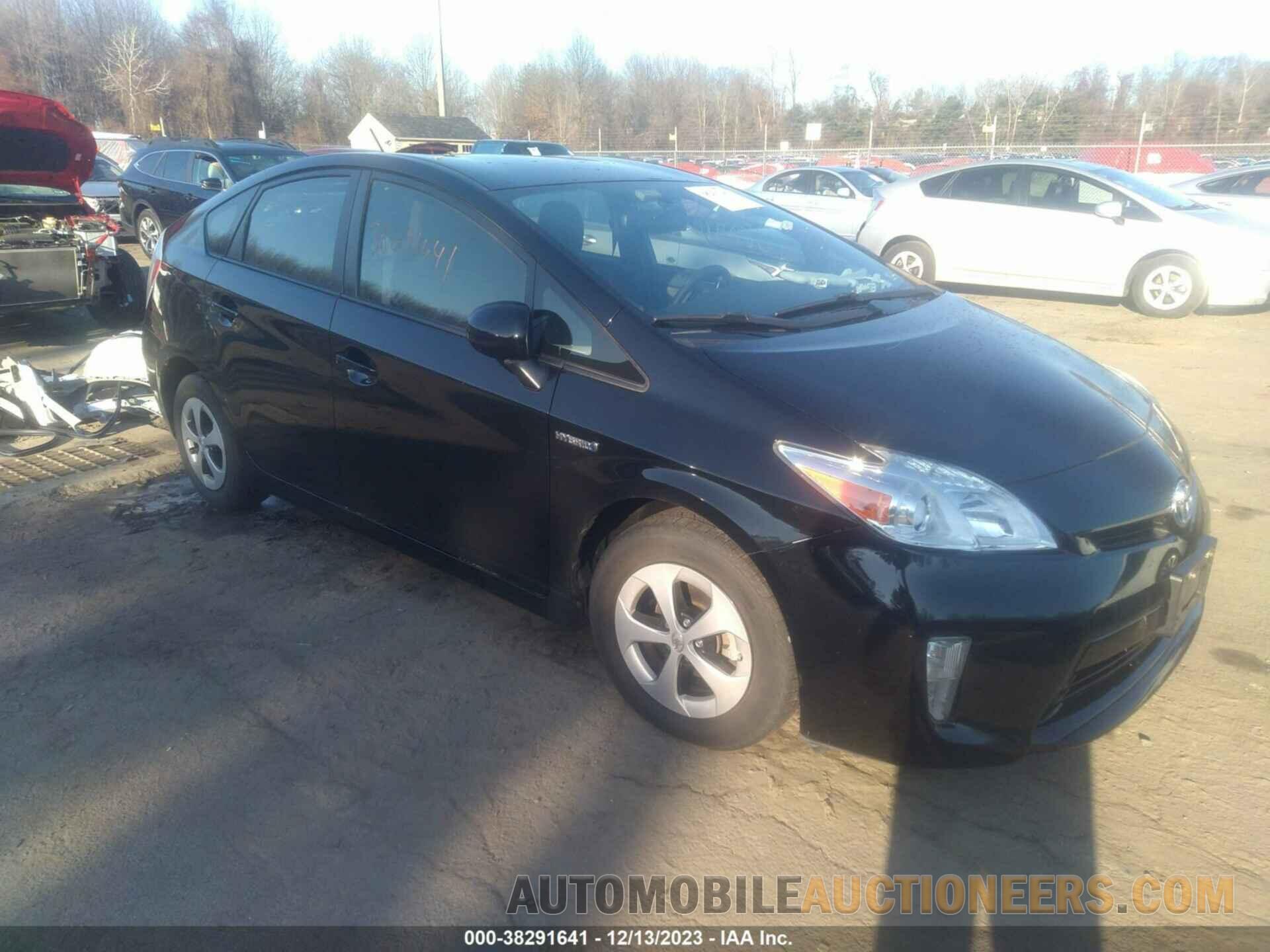 JTDKN3DU4F0442510 TOYOTA PRIUS 2015