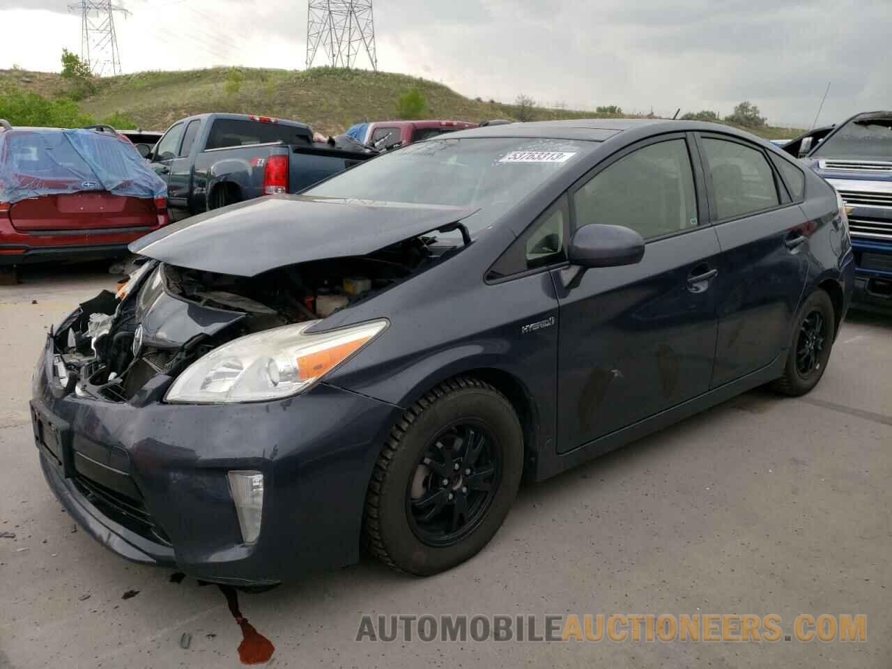 JTDKN3DU4F0442667 TOYOTA PRIUS 2015