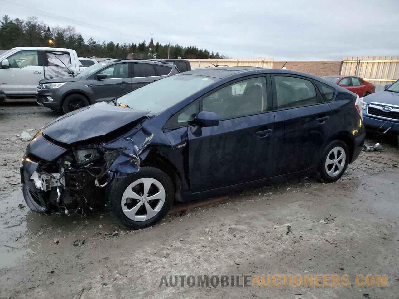 JTDKN3DU4F0445519 TOYOTA PRIUS 2015