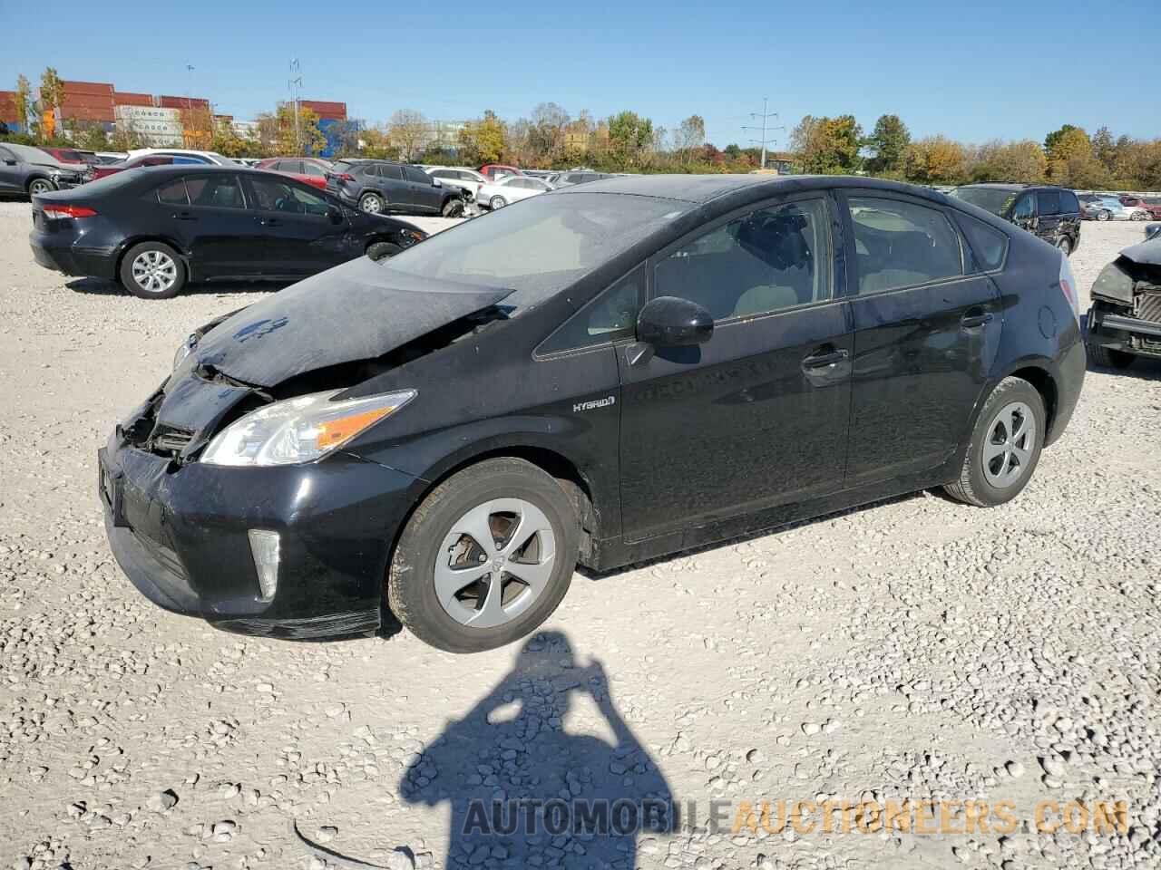 JTDKN3DU4F0449117 TOYOTA PRIUS 2015