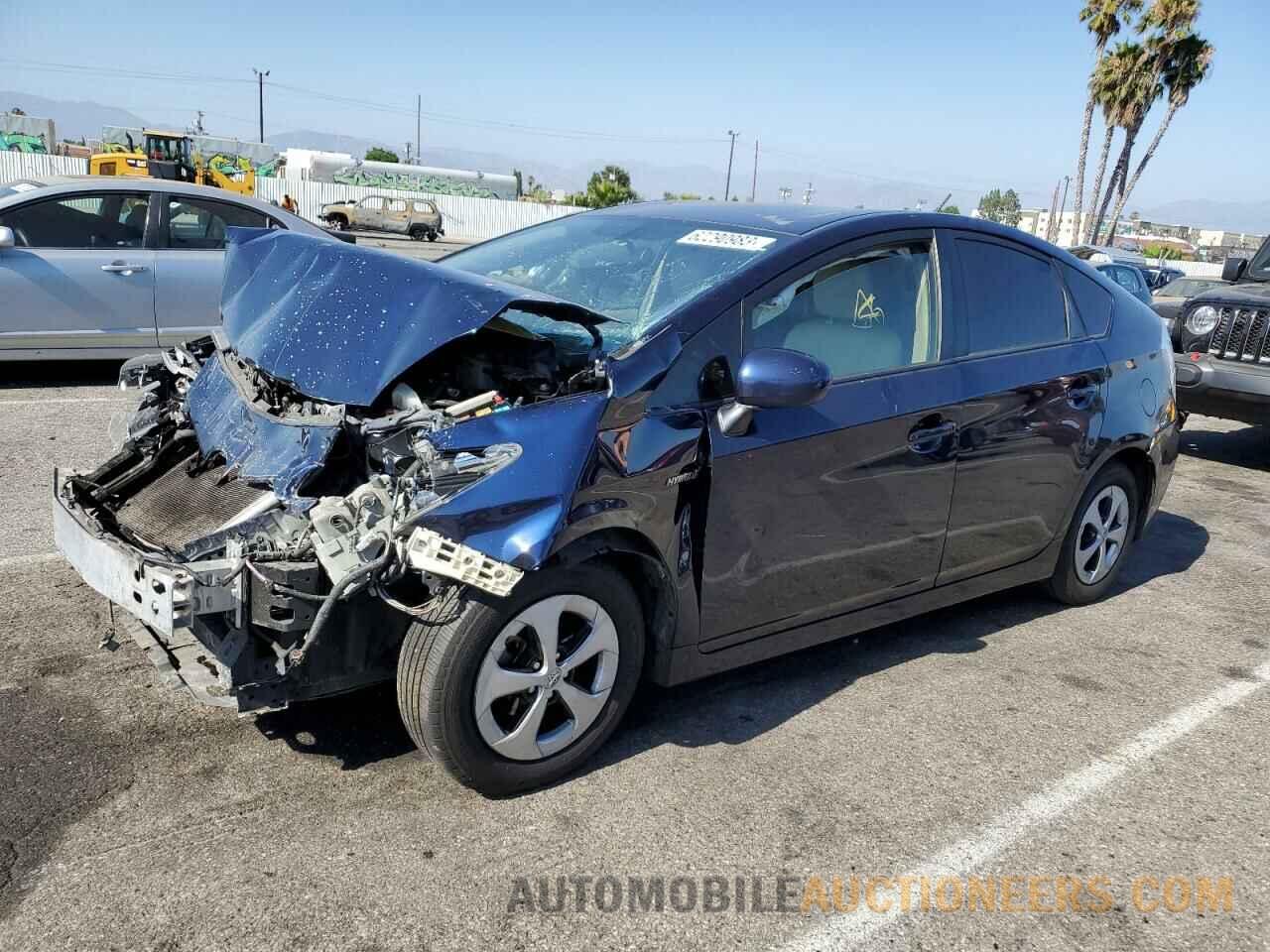 JTDKN3DU4F0449795 TOYOTA PRIUS 2015