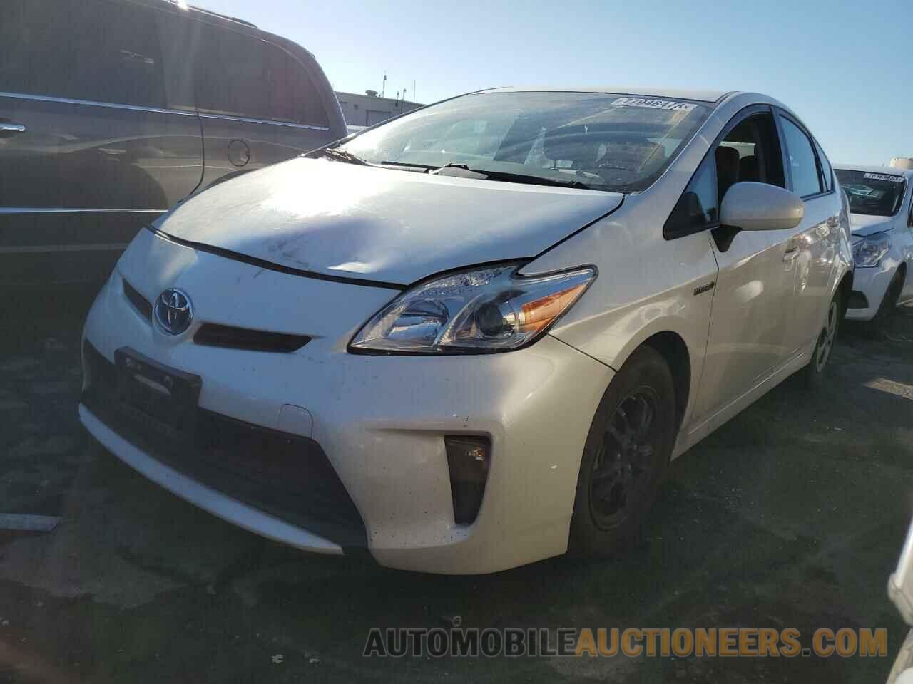 JTDKN3DU4F0453815 TOYOTA PRIUS 2015