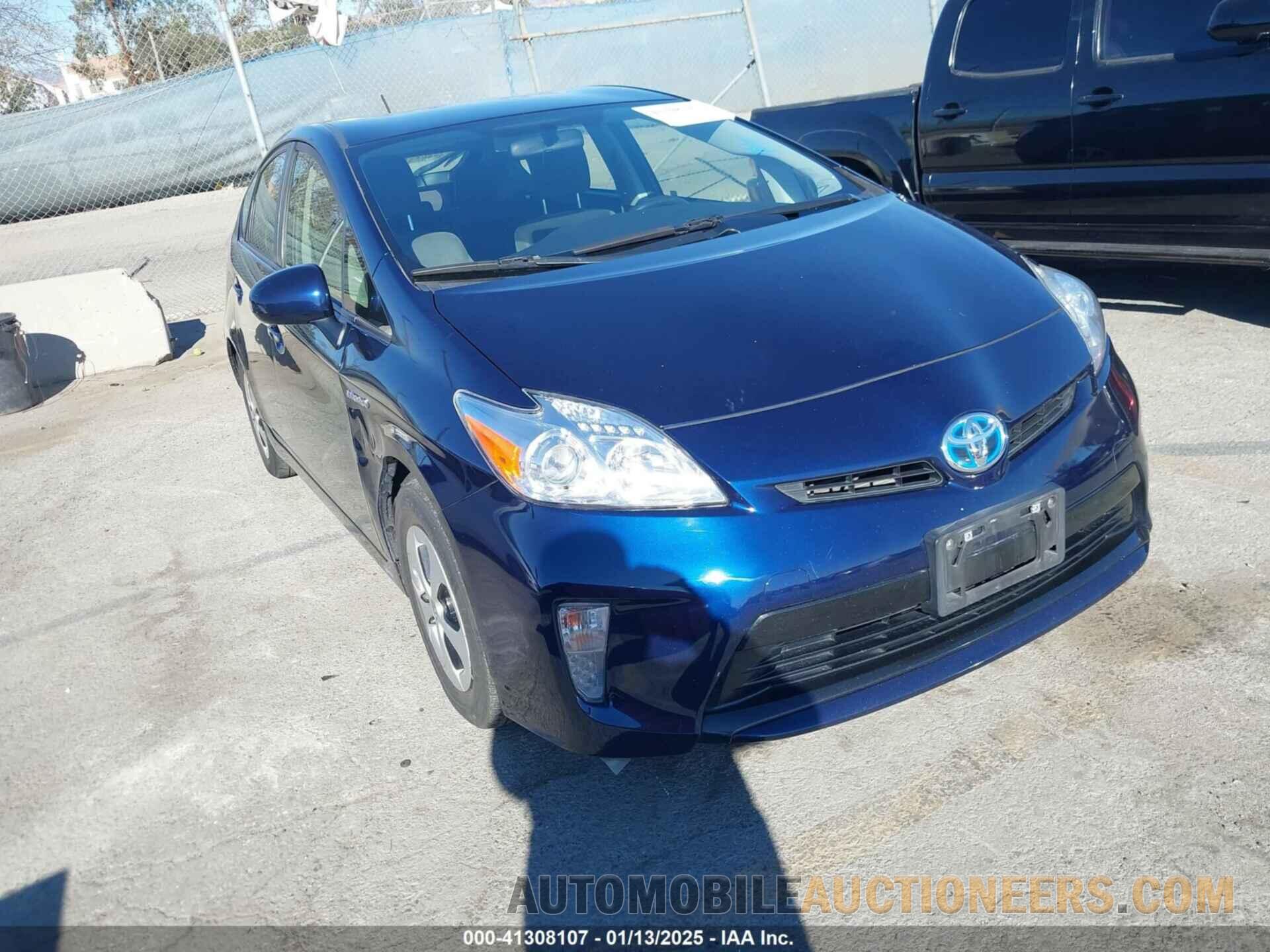 JTDKN3DU4F0455726 TOYOTA PRIUS 2015