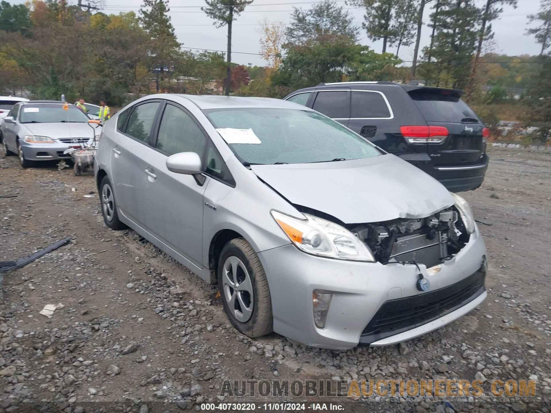 JTDKN3DU4F0457203 TOYOTA PRIUS 2015