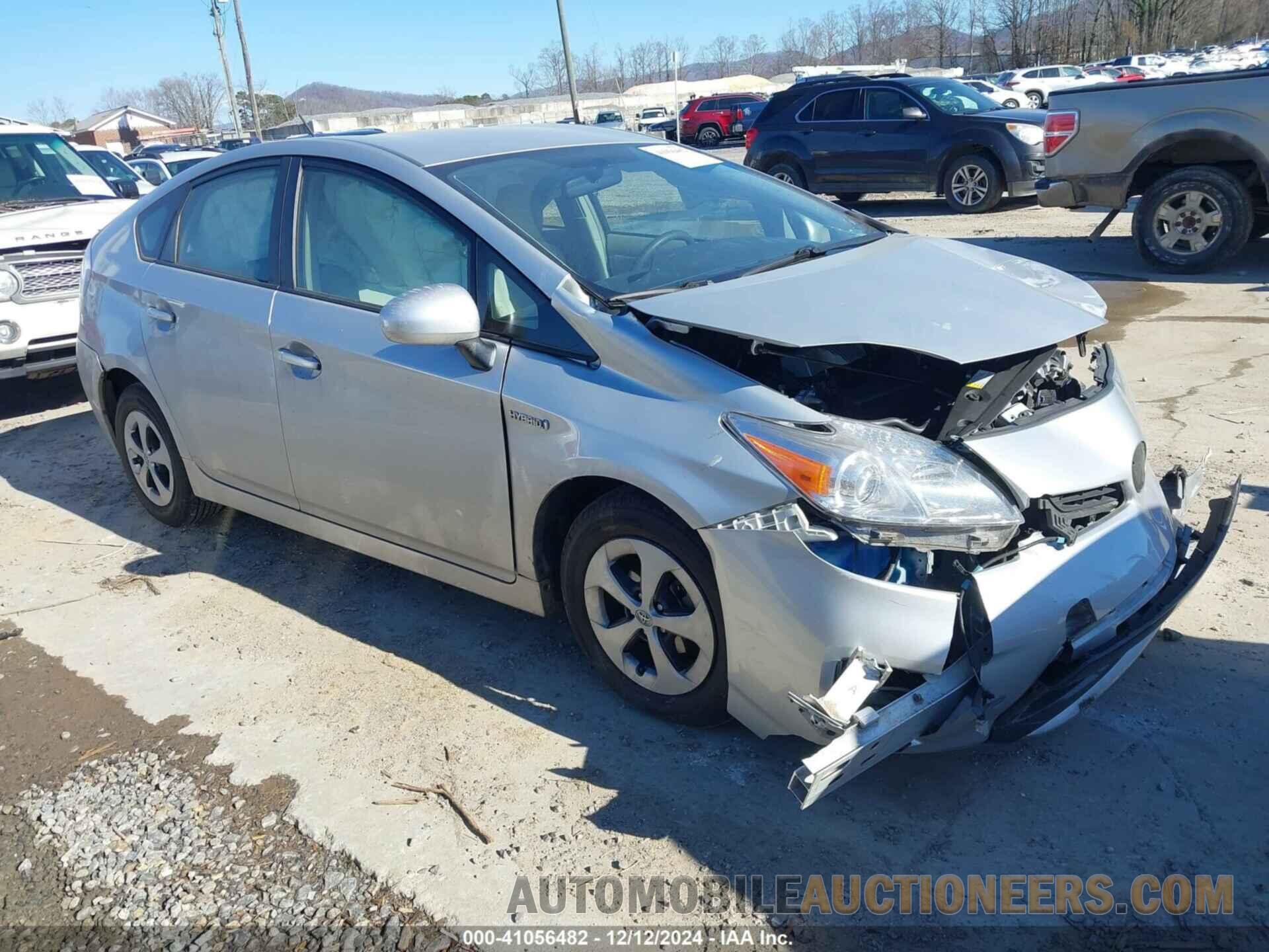 JTDKN3DU4F0463891 TOYOTA PRIUS 2015