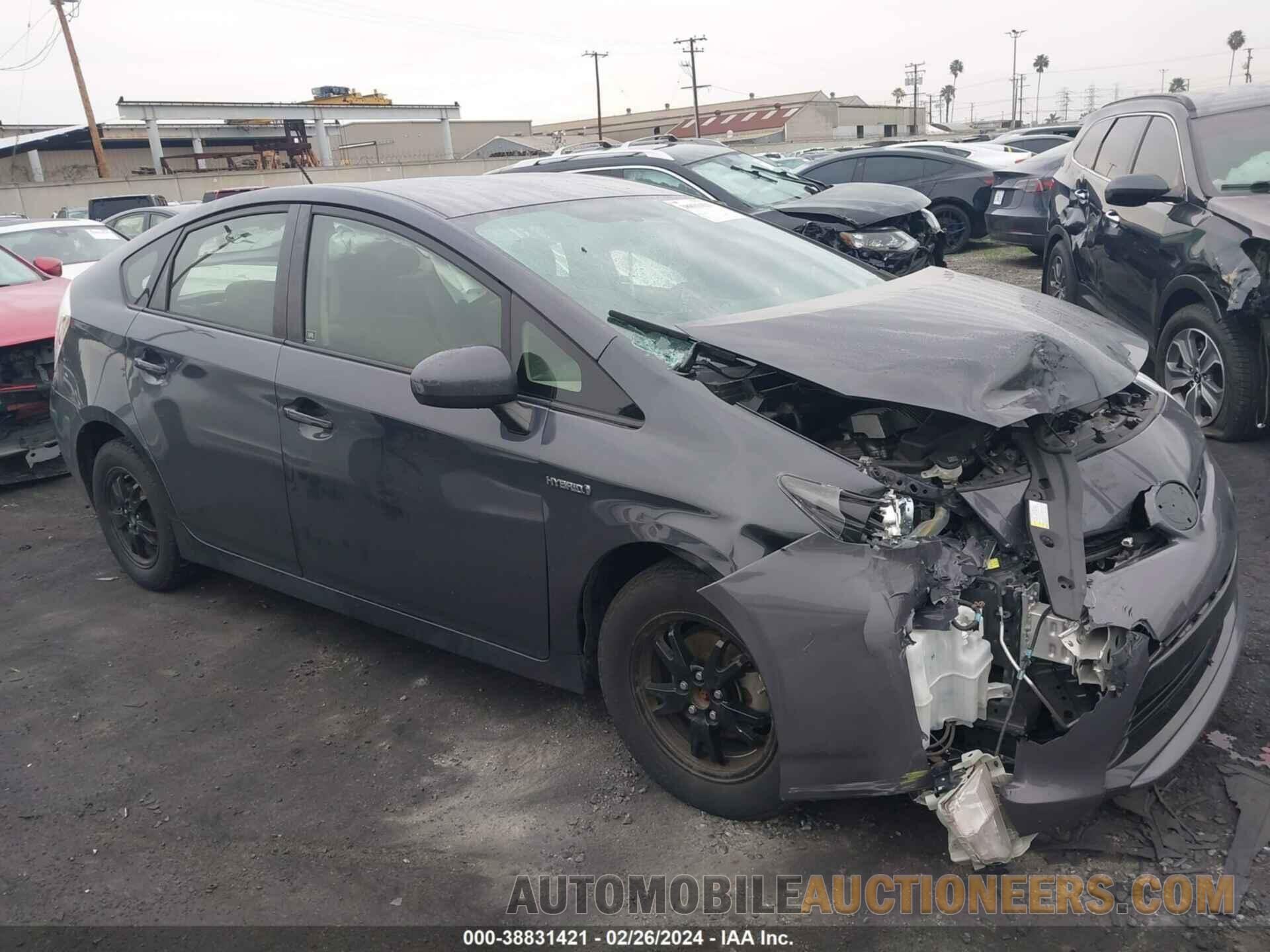 JTDKN3DU4F0466533 TOYOTA PRIUS 2015