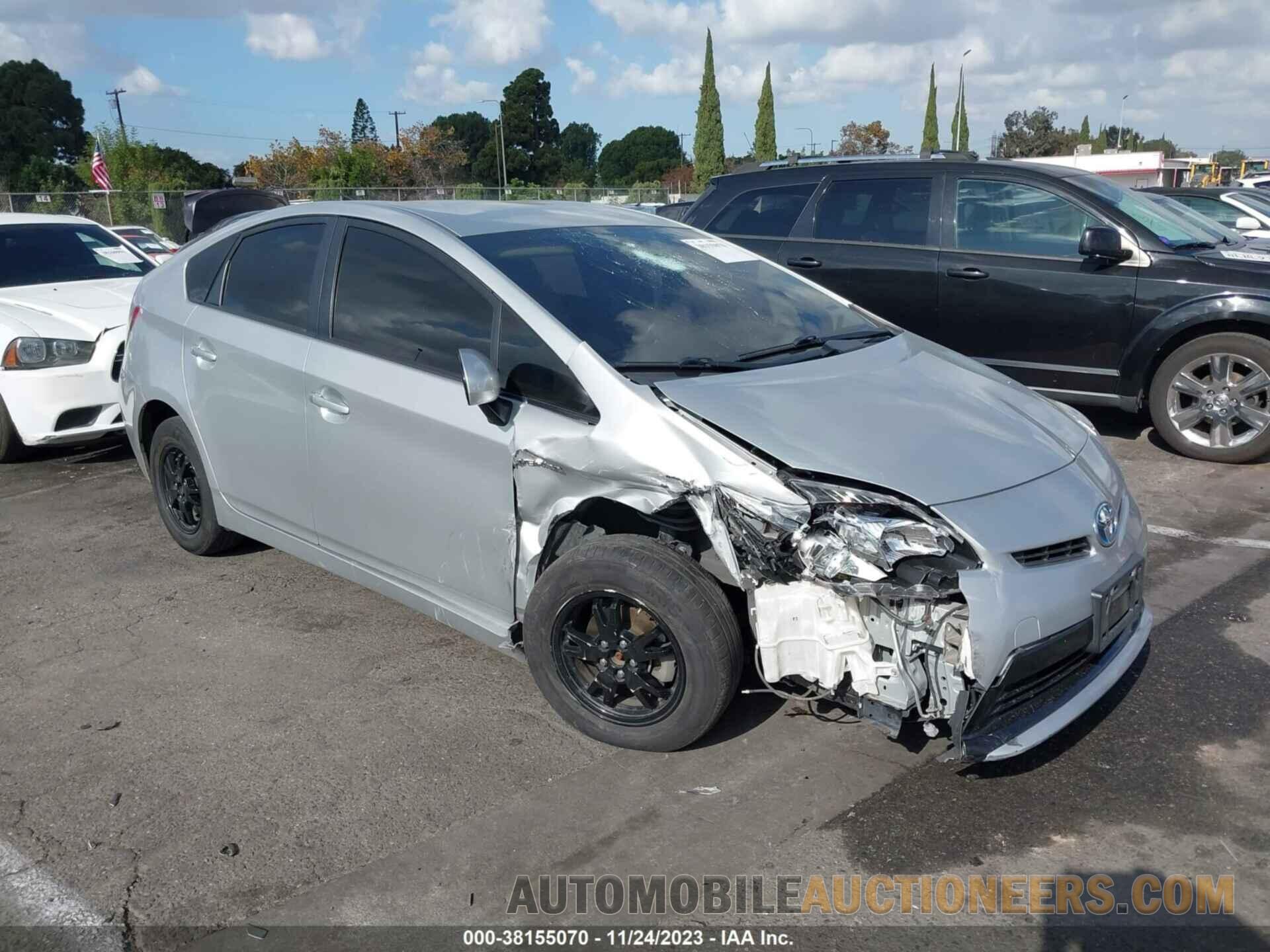 JTDKN3DU4F0468704 TOYOTA PRIUS 2015