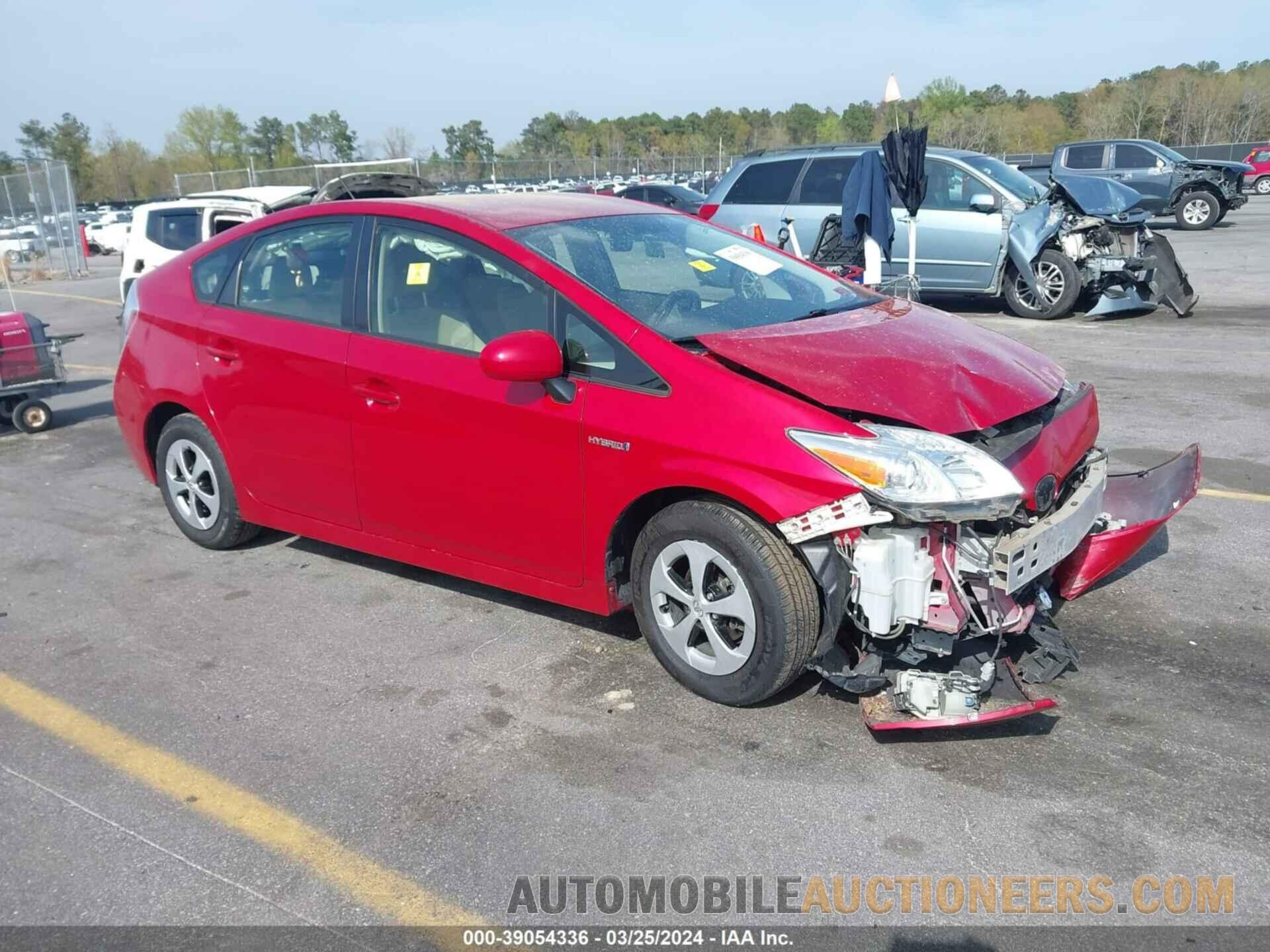 JTDKN3DU4F0469223 TOYOTA PRIUS 2015