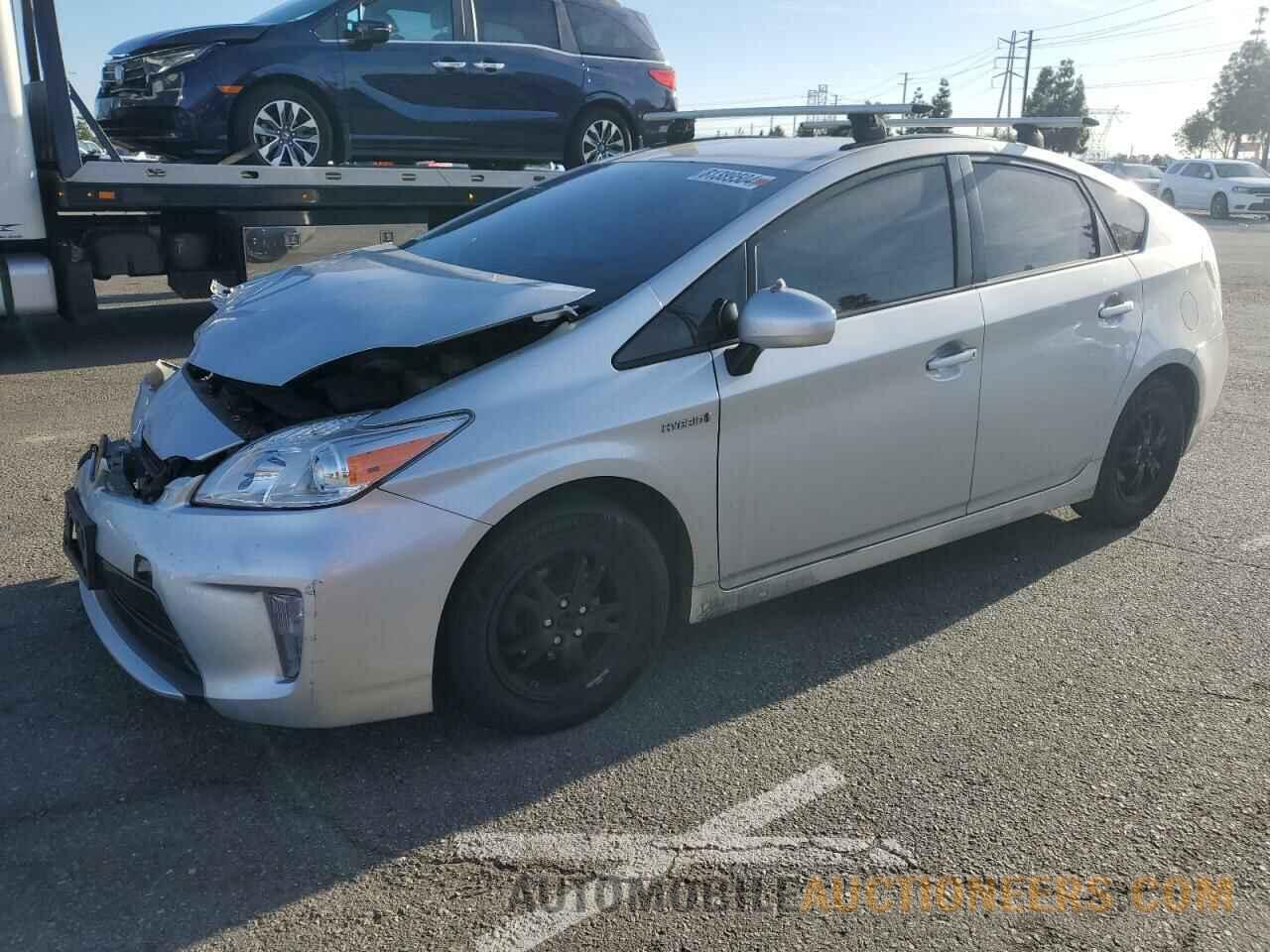 JTDKN3DU4F0471070 TOYOTA PRIUS 2015