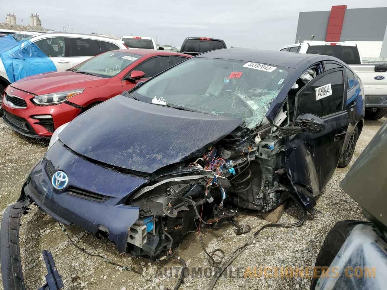 JTDKN3DU4F0475894 TOYOTA PRIUS 2015