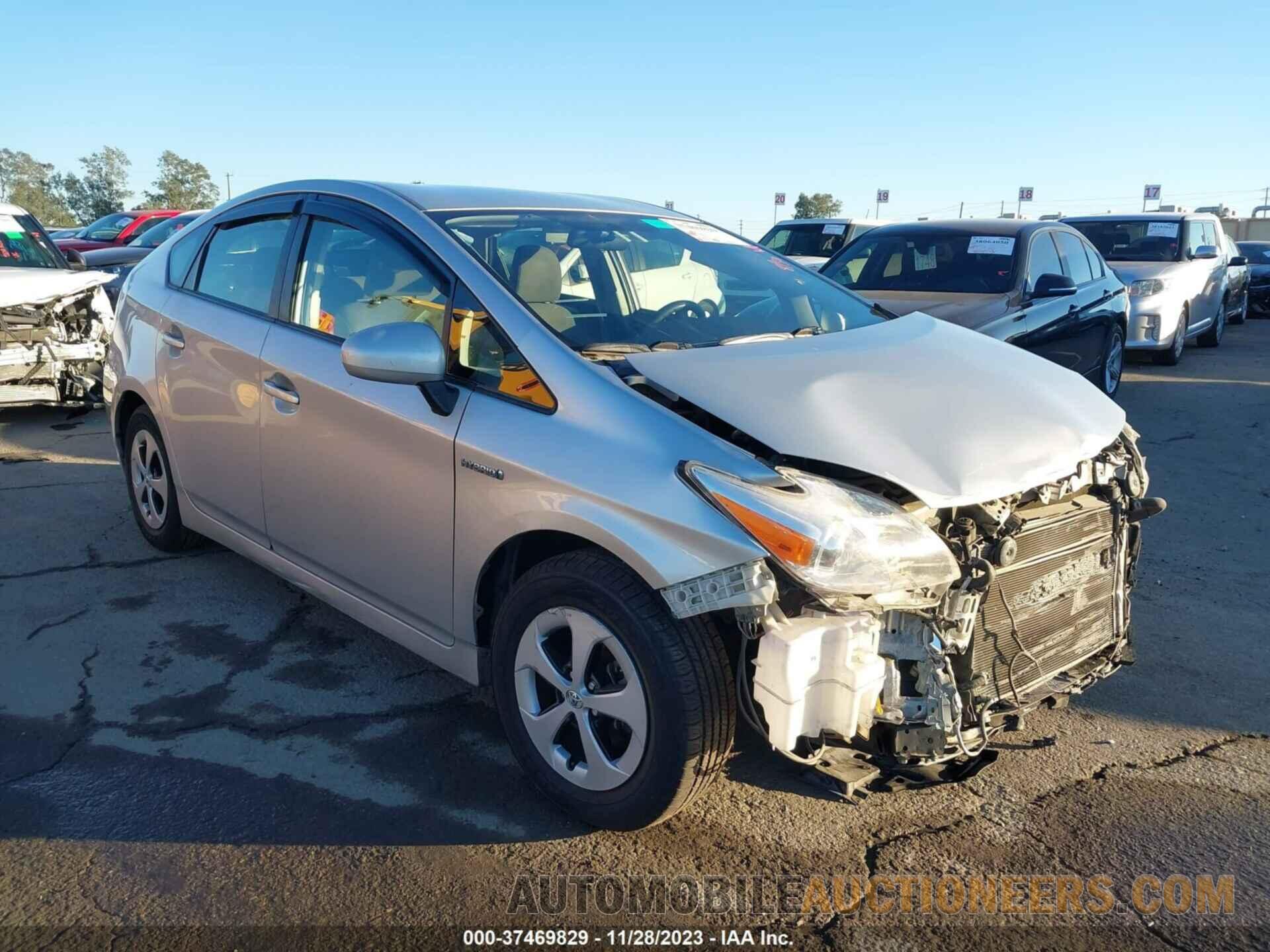 JTDKN3DU4F0477712 TOYOTA PRIUS 2015