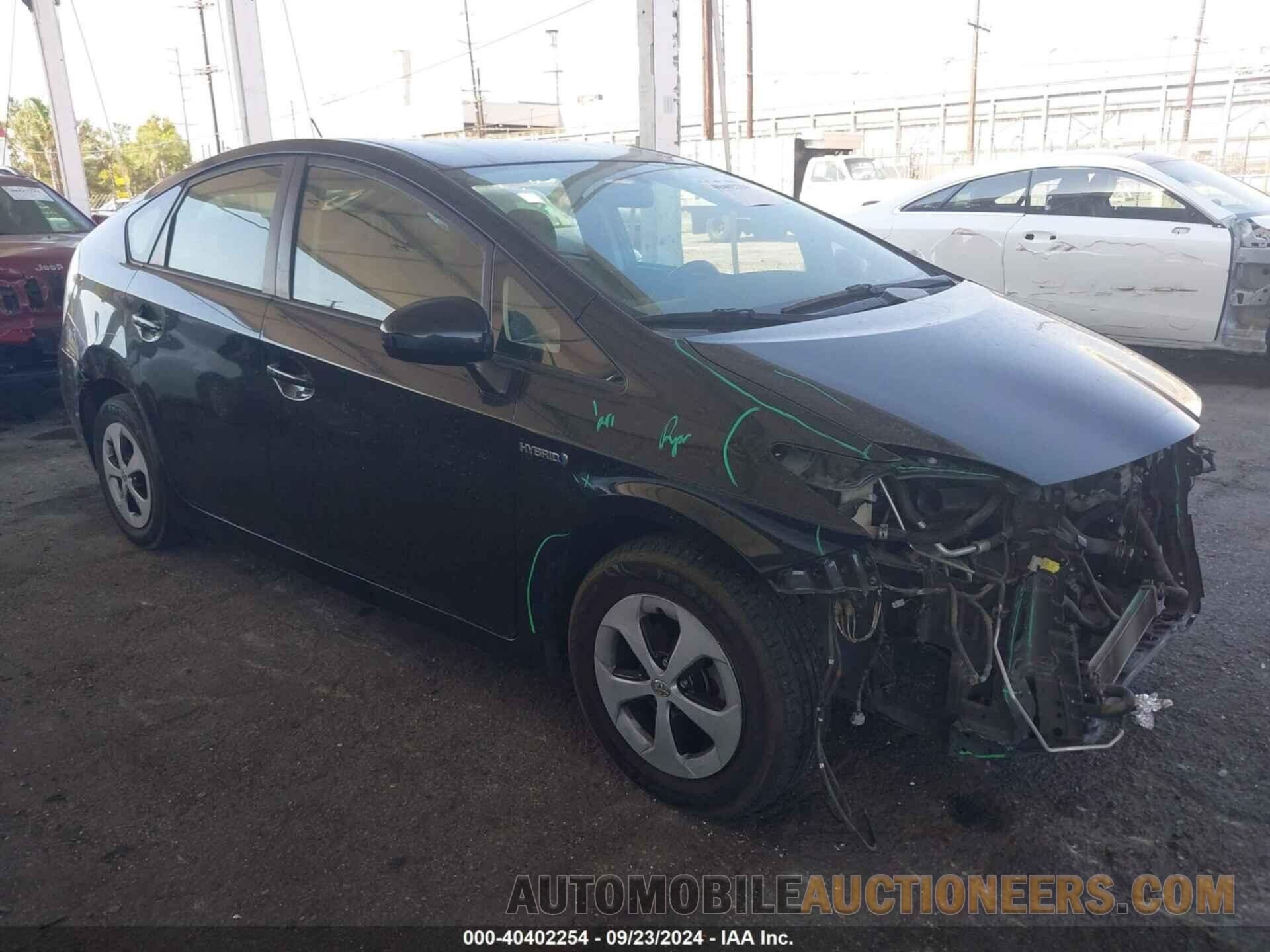 JTDKN3DU4F0482201 TOYOTA PRIUS 2015