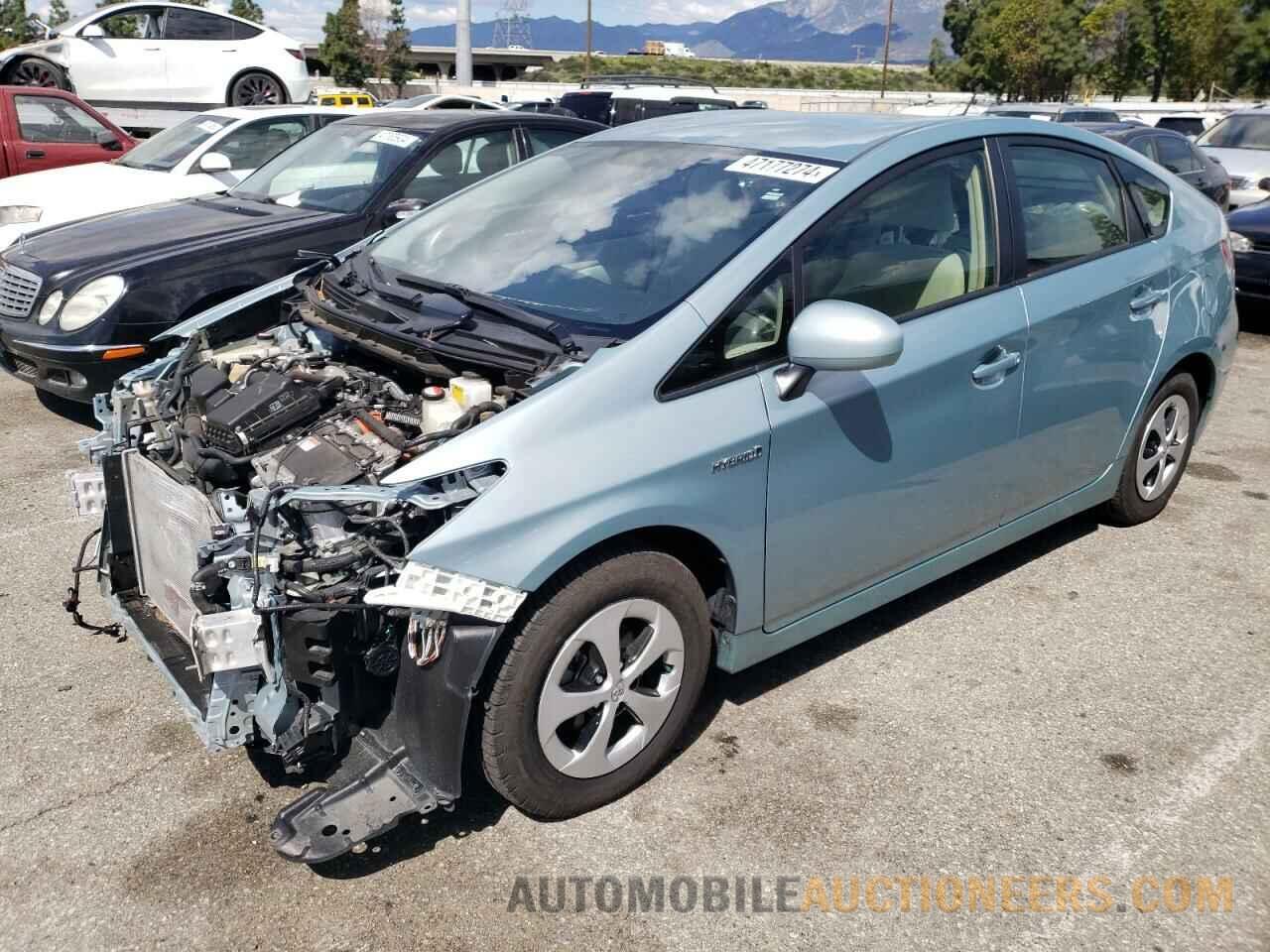 JTDKN3DU4F1872239 TOYOTA PRIUS 2015