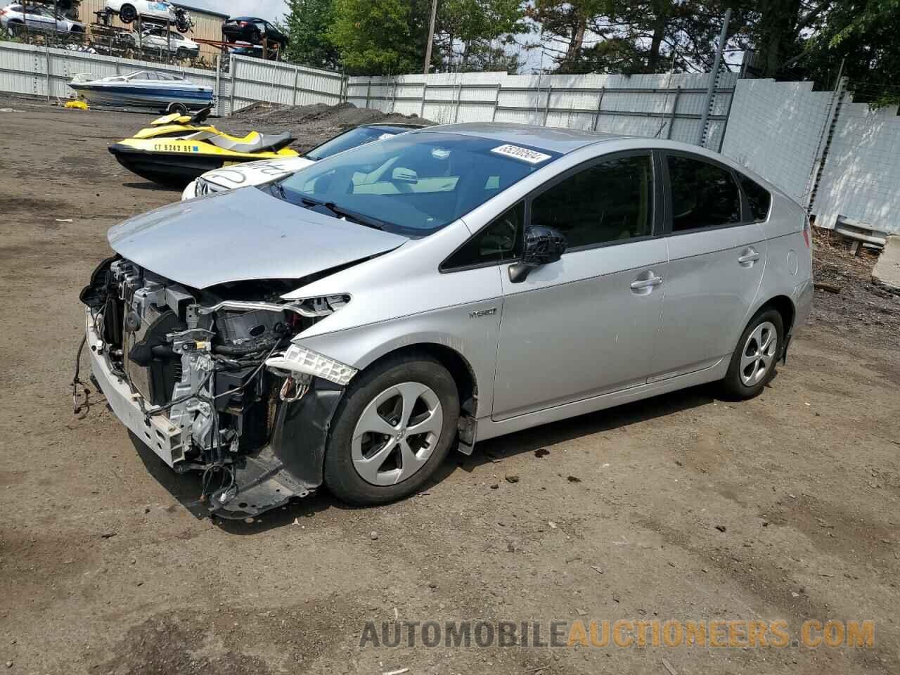 JTDKN3DU4F1873357 TOYOTA PRIUS 2015