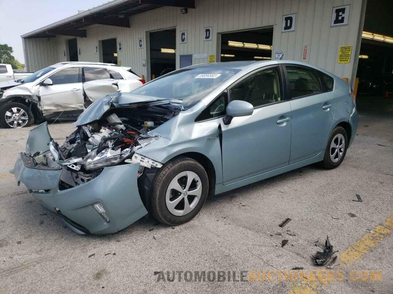 JTDKN3DU4F1901254 TOYOTA PRIUS 2015