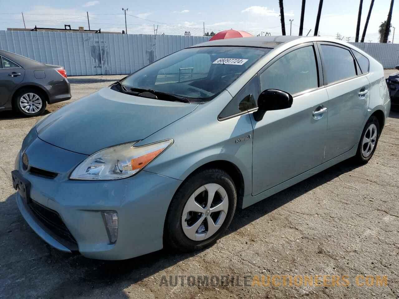 JTDKN3DU4F1902873 TOYOTA PRIUS 2015