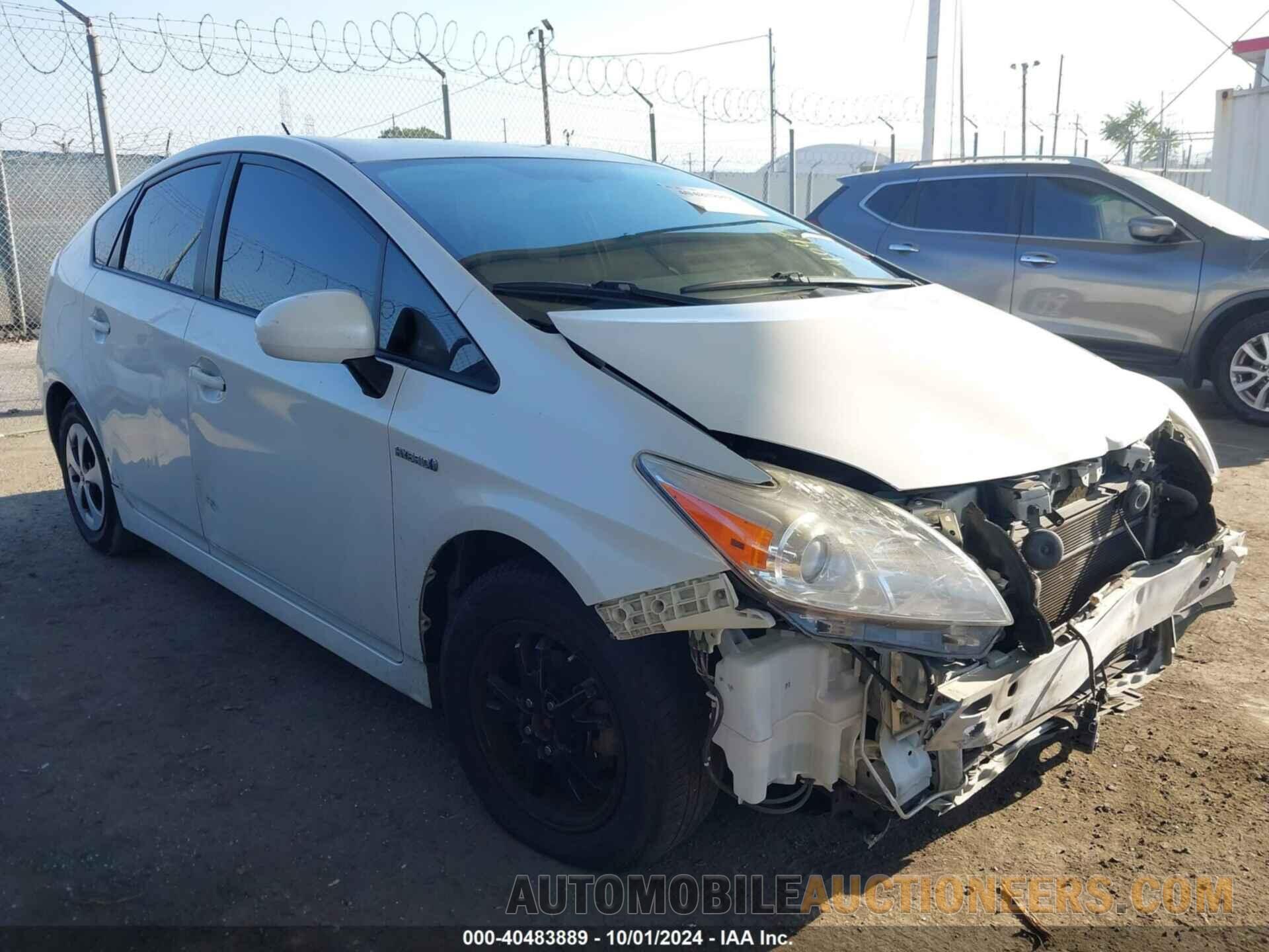 JTDKN3DU4F1907524 TOYOTA PRIUS 2015