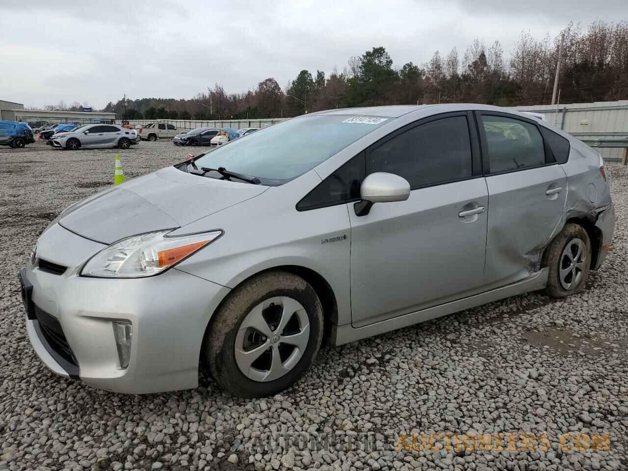 JTDKN3DU4F1911430 TOYOTA PRIUS 2015