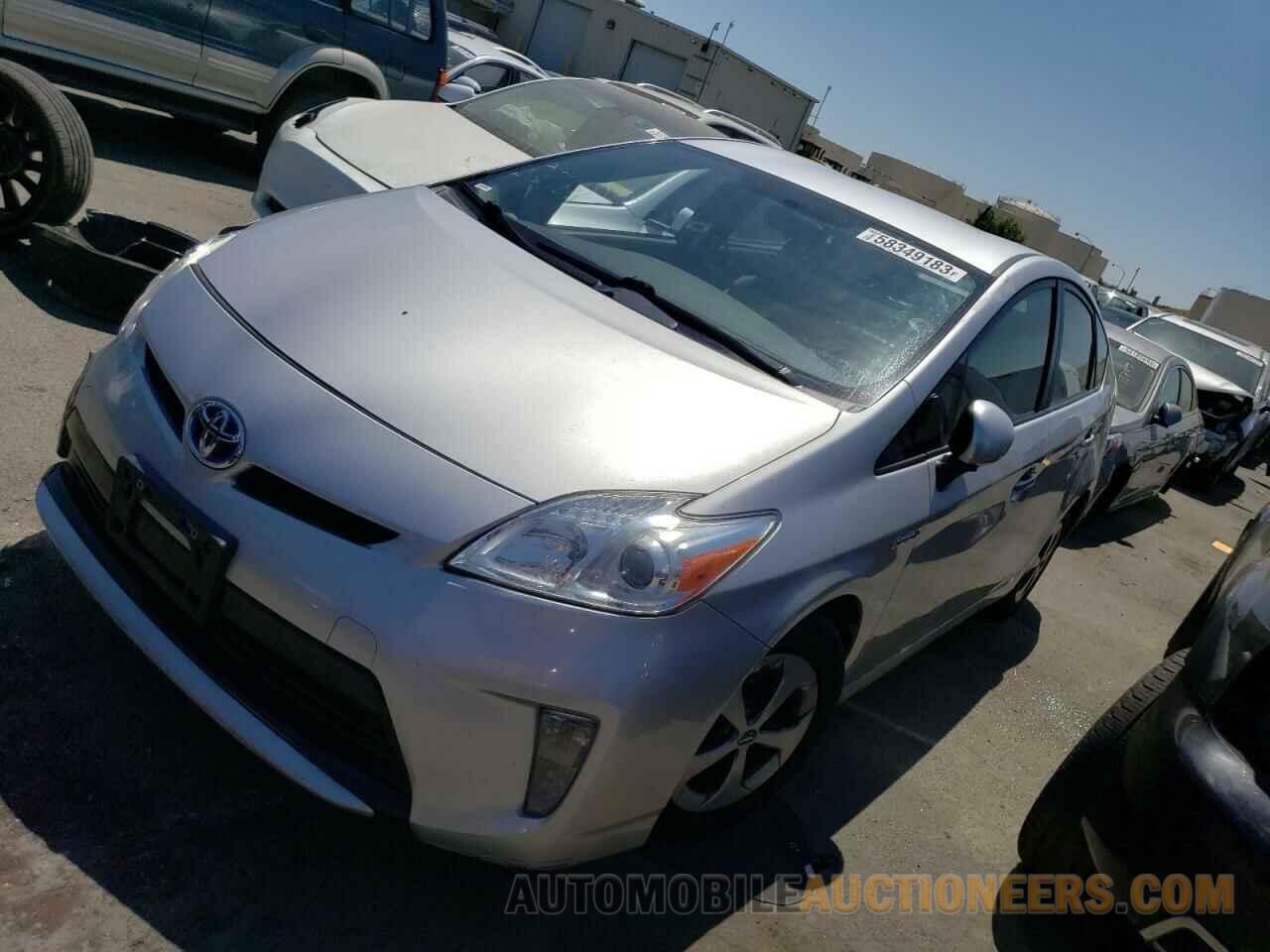 JTDKN3DU4F1918023 TOYOTA PRIUS 2015